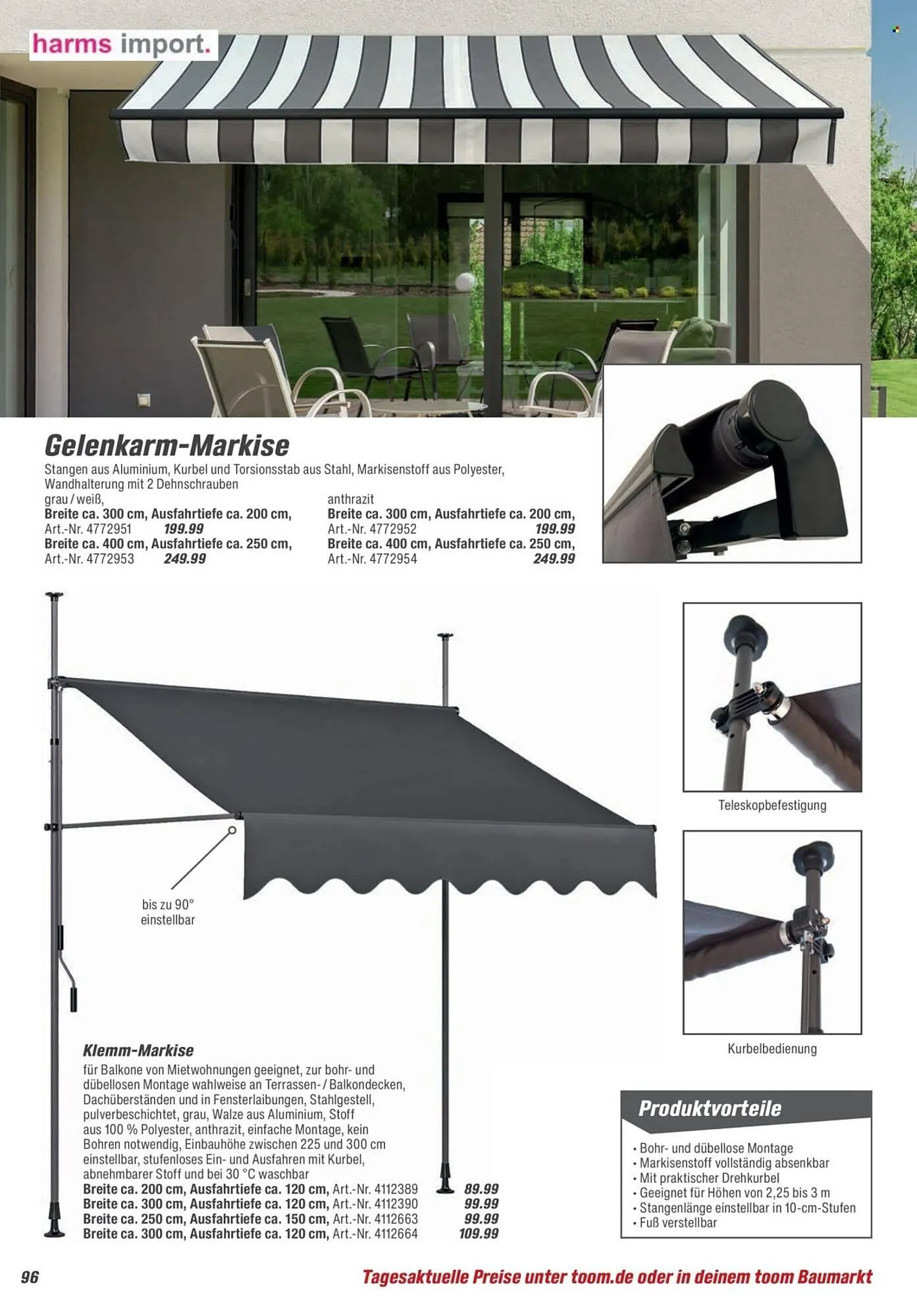 Toom Baumarkt Prospekt von 14. Februar bis 30. April 2026 - Prospekt seite 96