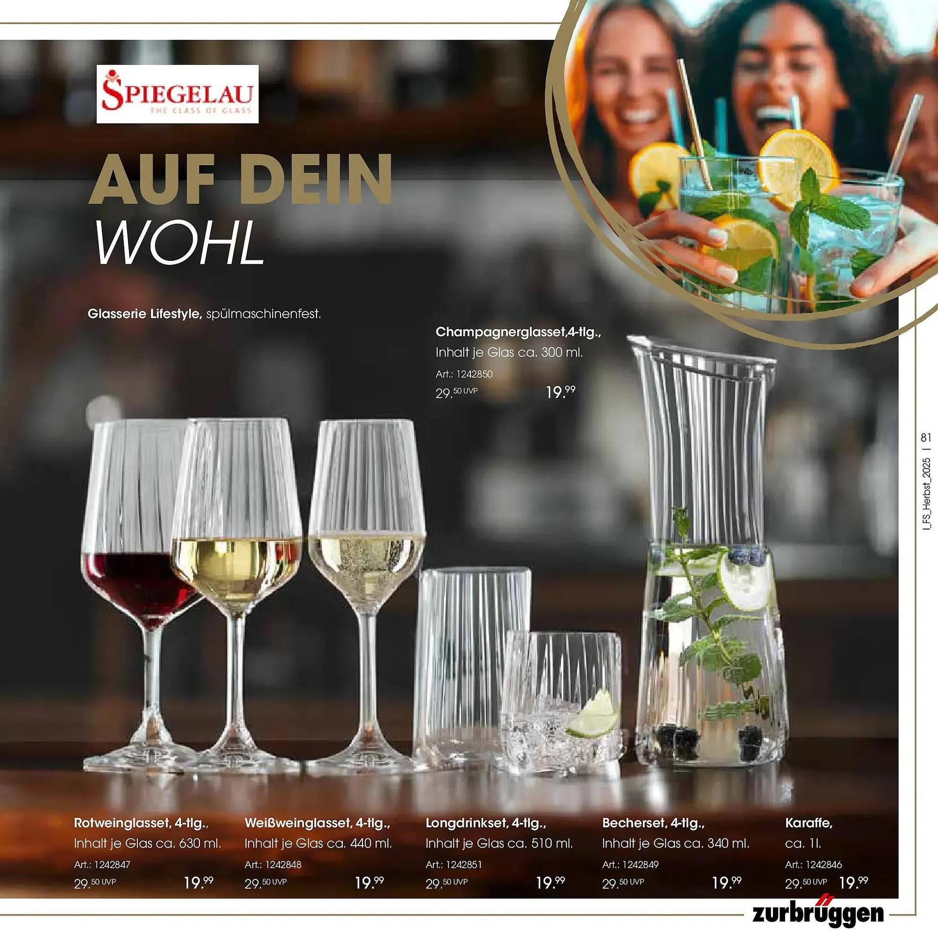 Zurbrüggen Prospekt von 19. Oktober bis 31. Januar 2026 - Prospekt seite 81