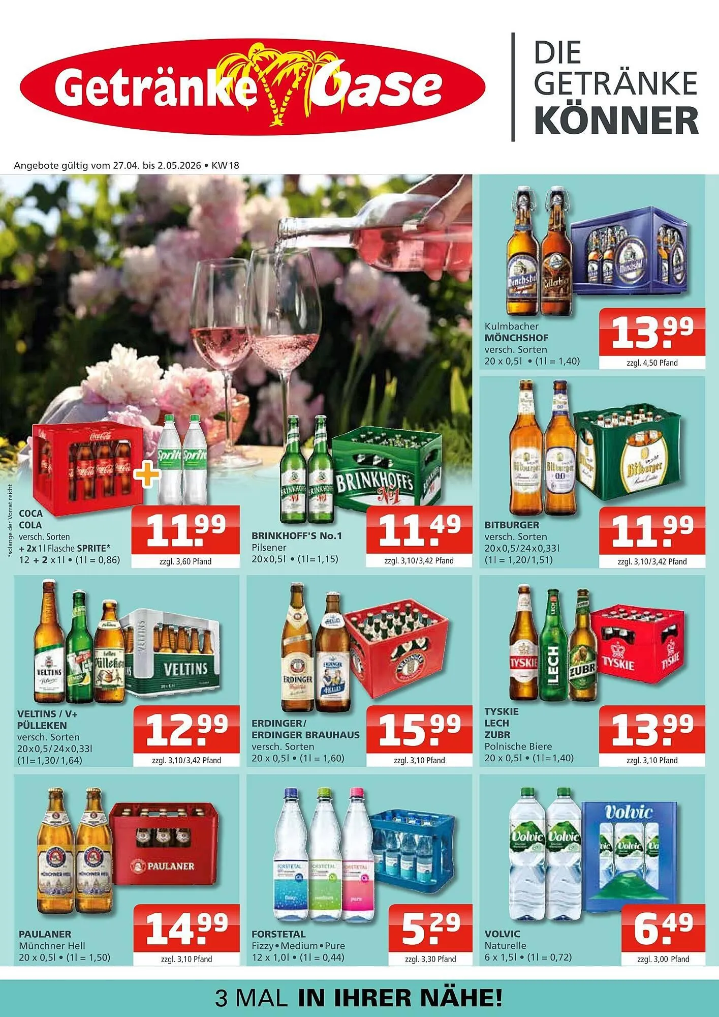 Getränke Oase Prospekt - 1