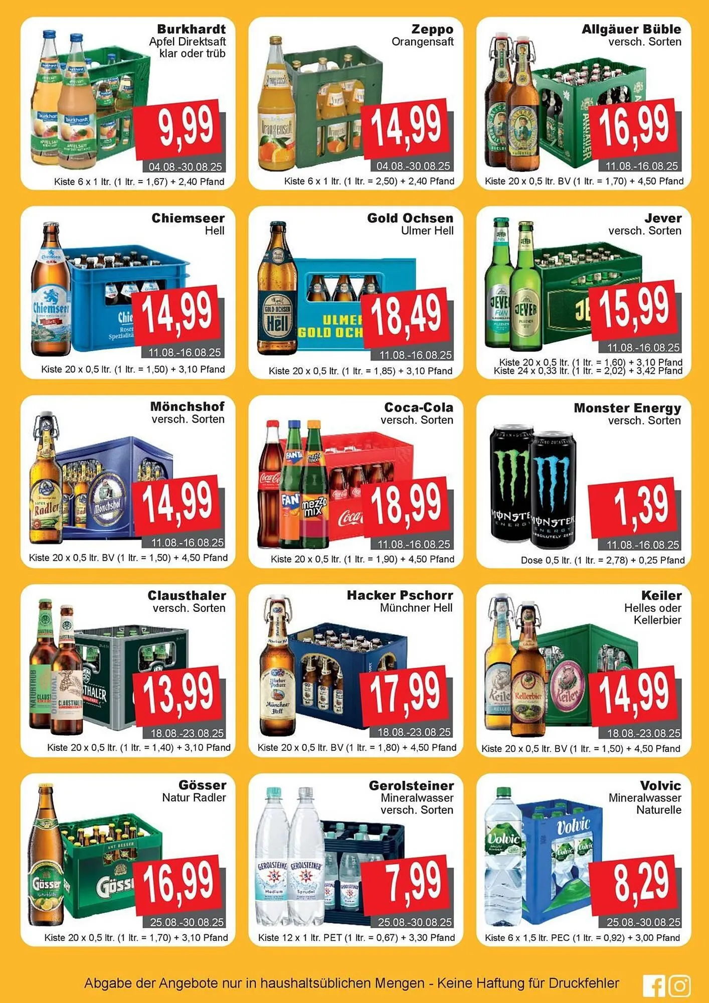 Getränke Göbel Prospekt von 4. August bis 25. August 2025 - Prospekt seite 2