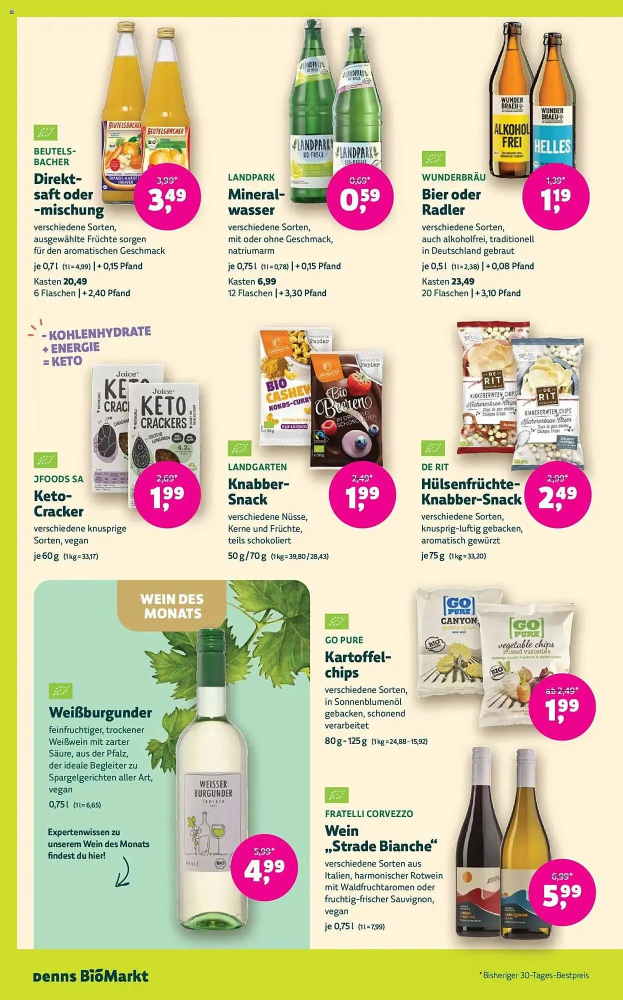 Biomarkt Prospekt von 26. März bis 8. April 2025 - Prospekt seite 10