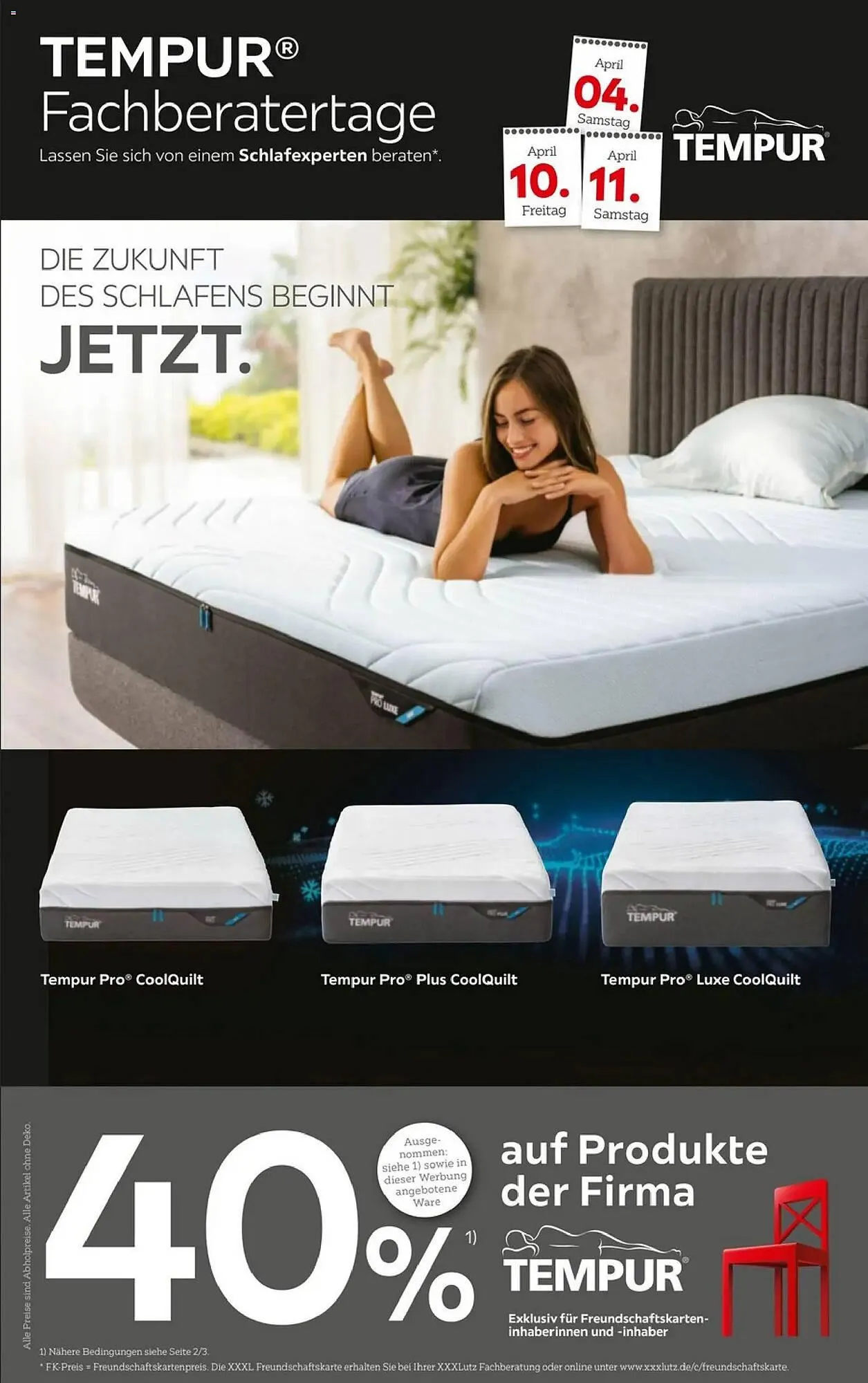 XXXLutz Prospekt von 29. März bis 12. April 2026 - Prospekt seite 1