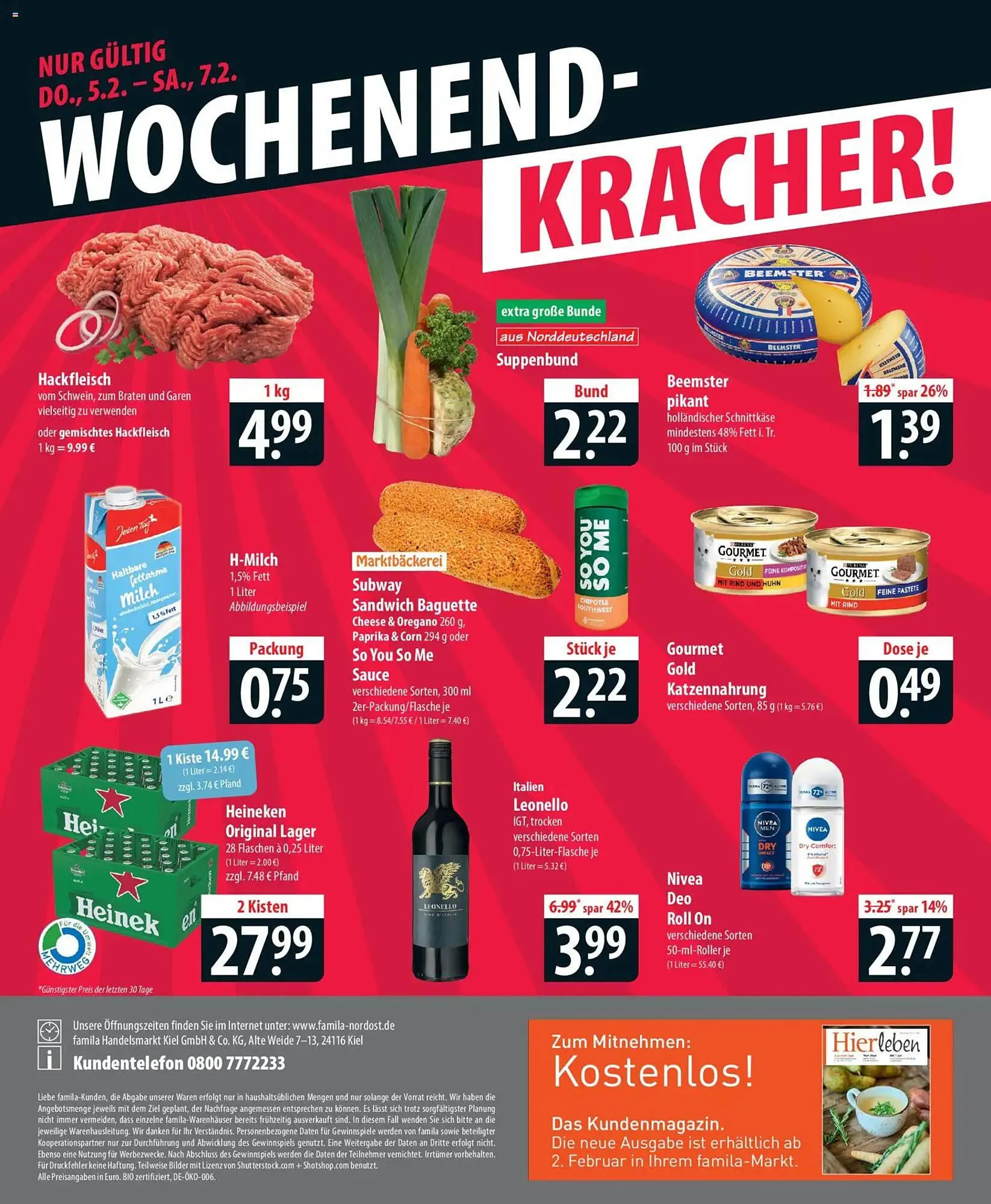 Famila Nord Ost Prospekt von 2. Februar bis 7. Februar 2026 - Prospekt seite 28