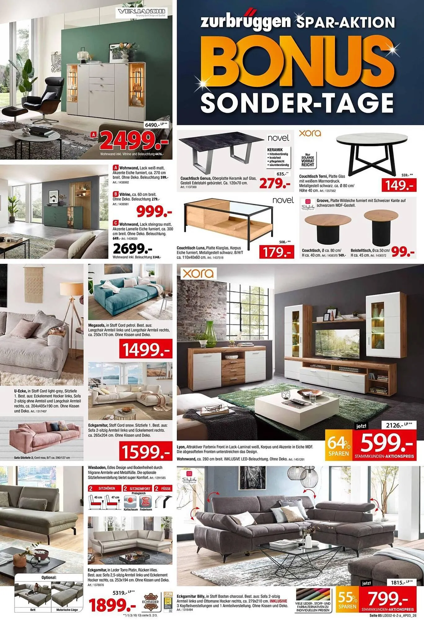 Zurbrüggen Prospekt von 7. März bis 31. März 2026 - Prospekt seite 5