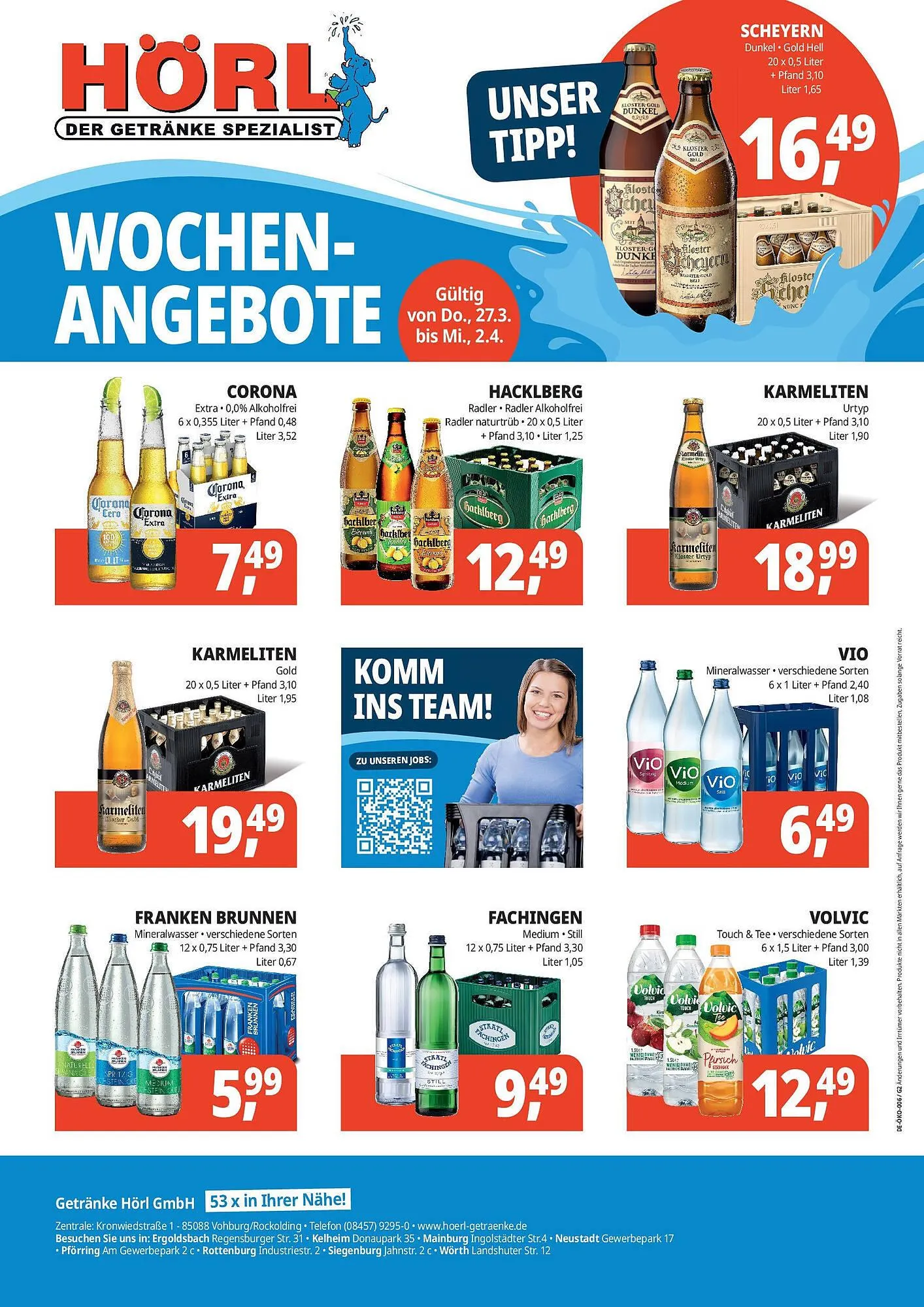 Hörl Getränke Prospekt - 1