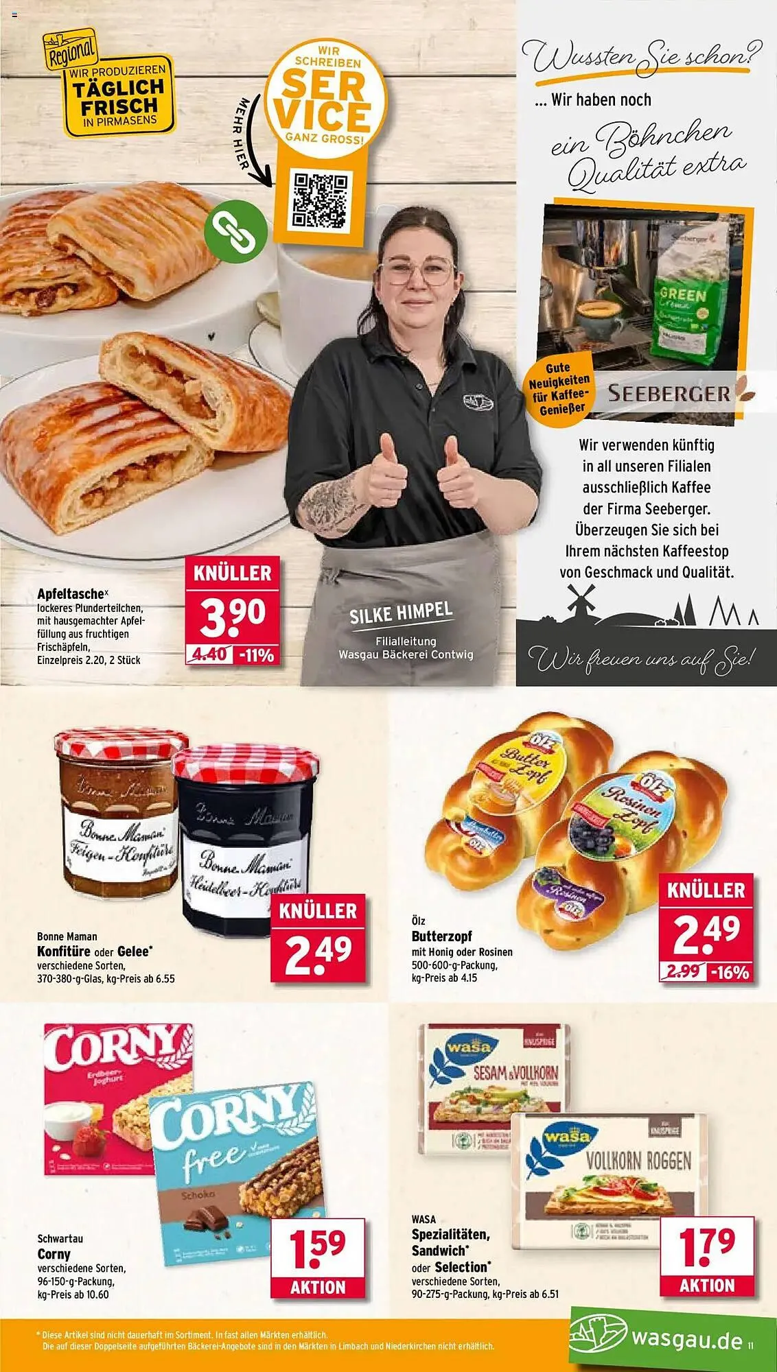 Wasgau Prospekt von 7. Juli bis 12. Juli 2025 - Prospekt seite 11