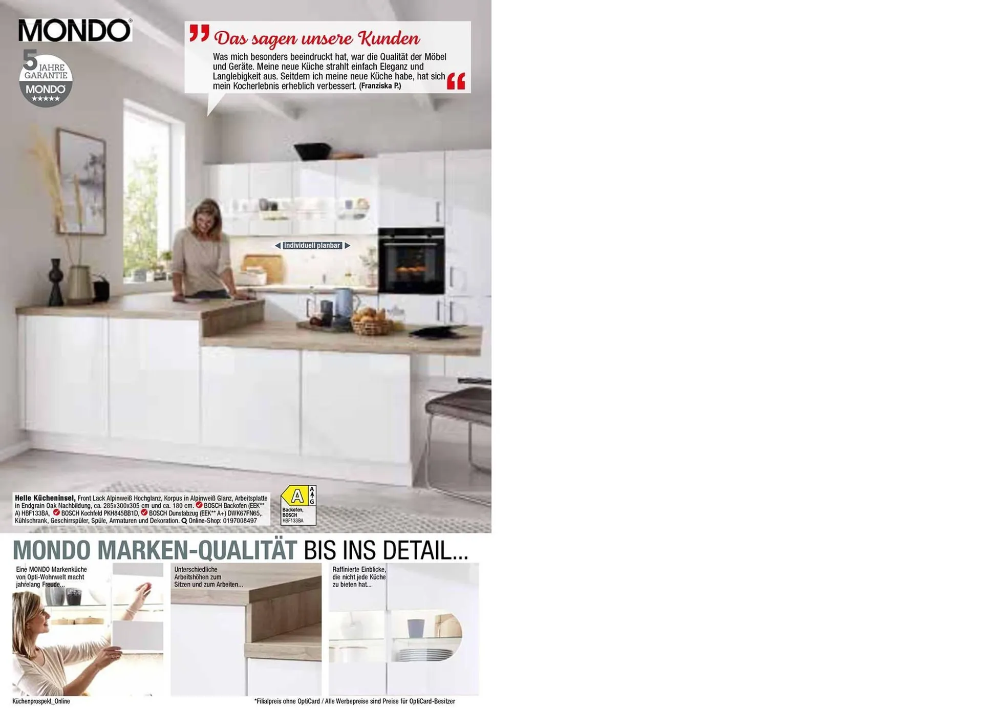 Opti Wohnwelt Prospekt von 16. September bis 30. November 2025 - Prospekt seite 30