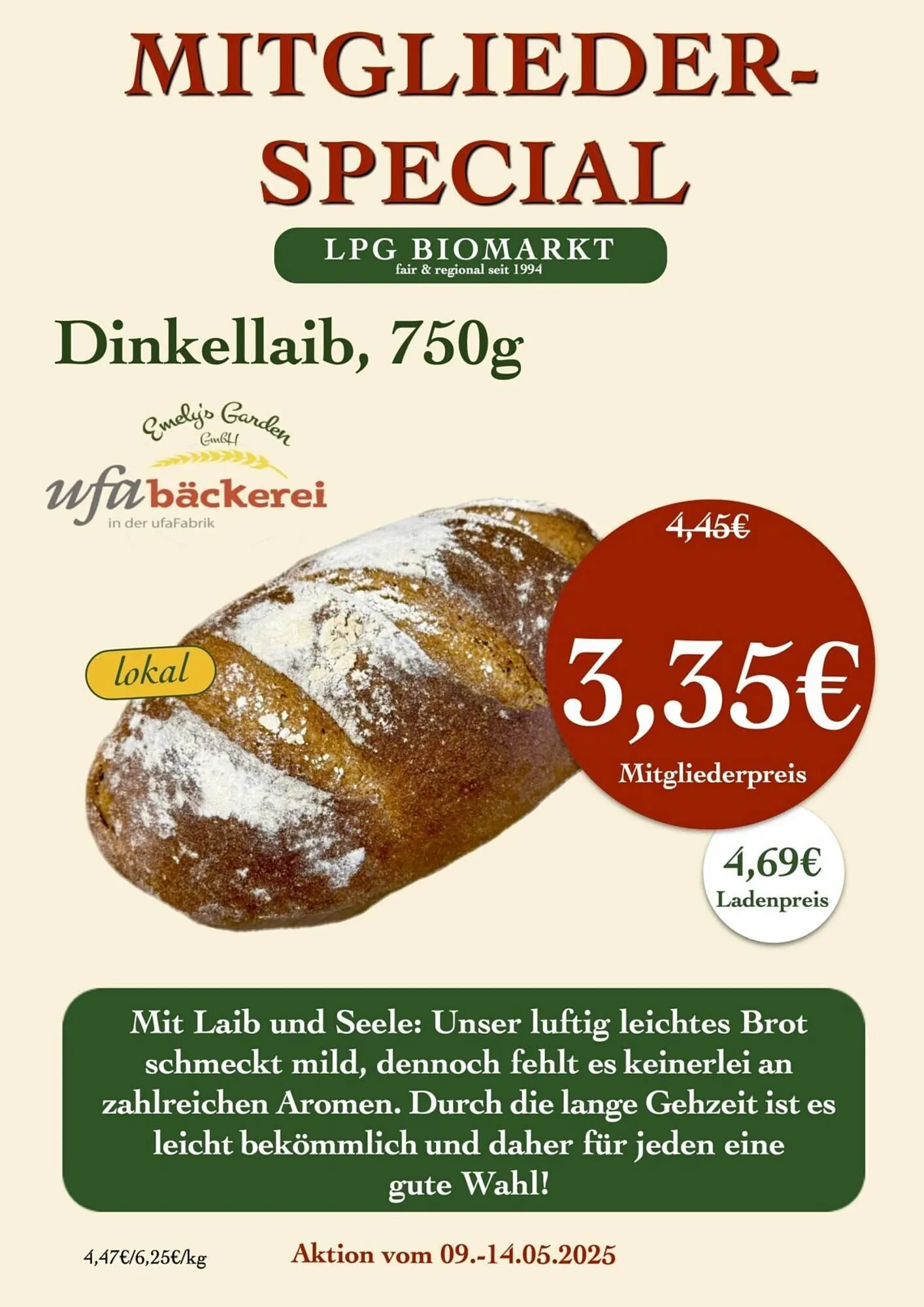 LPG Biomarkt Prospekt von 9. Mai bis 14. Mai 2025 - Prospekt seite 7