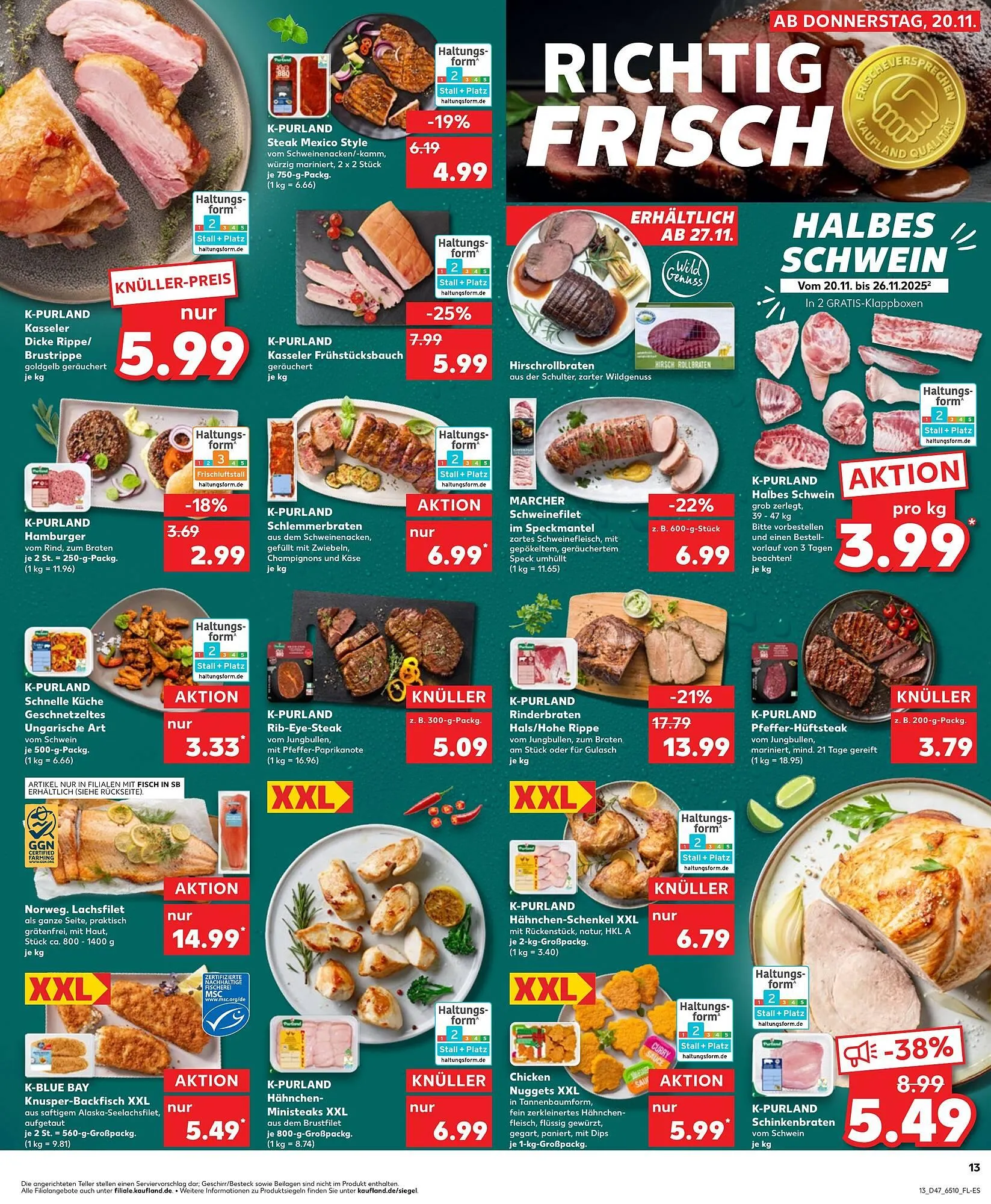 Kaufland Prospekt von 20. November bis 26. November 2025 - Prospekt seite 13