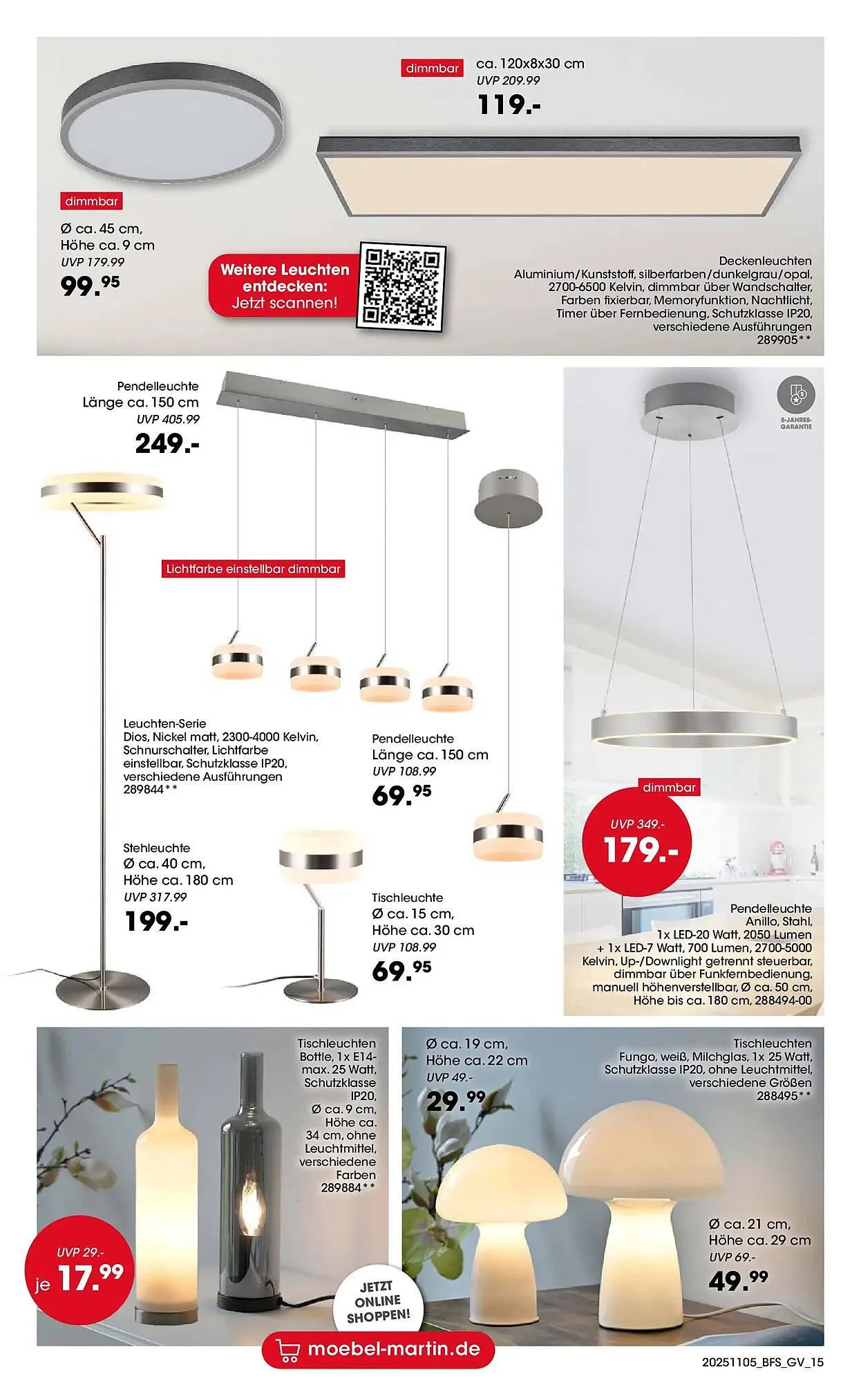 Möbel Martin Prospekt von 4. November bis 16. Dezember 2025 - Prospekt seite 15
