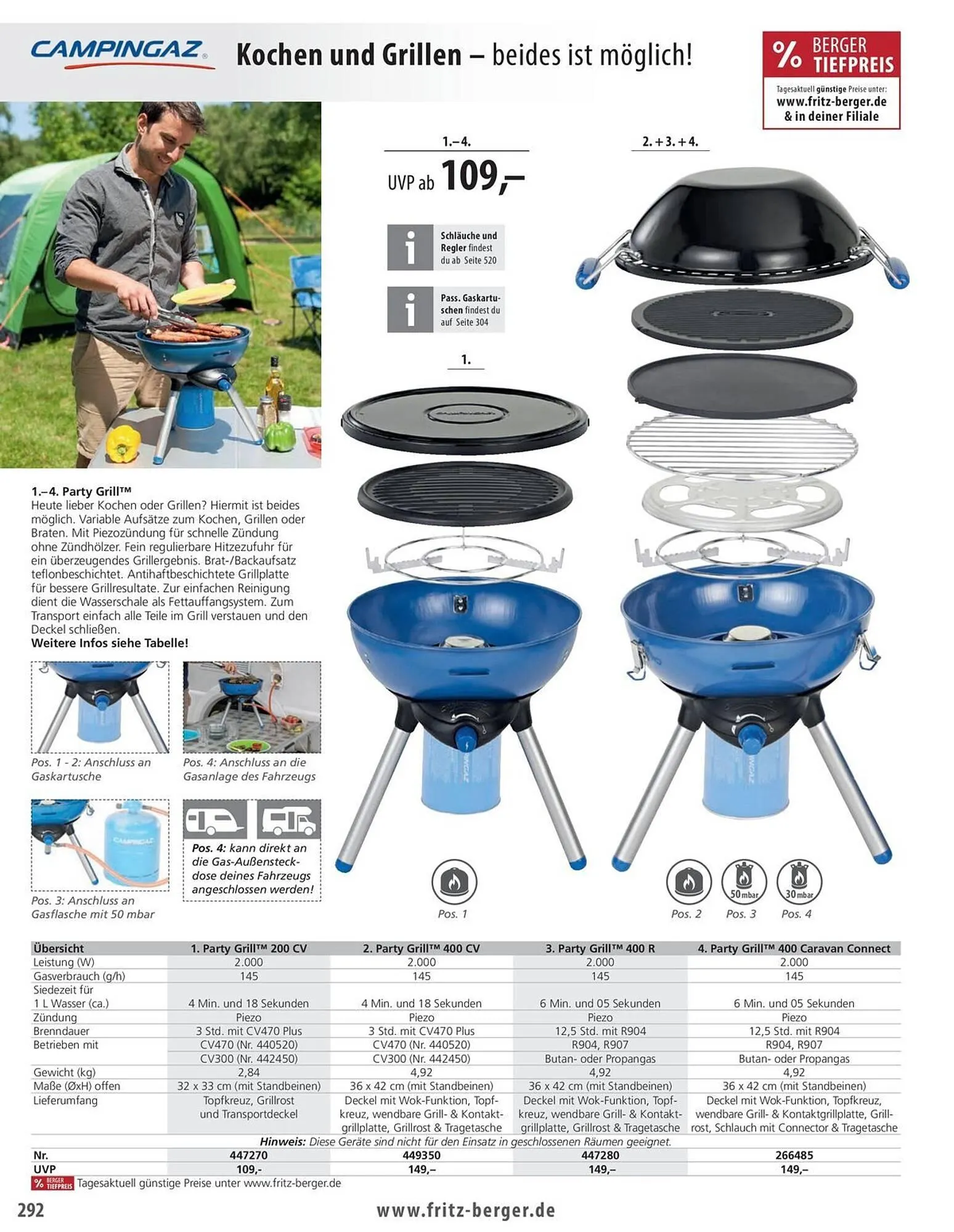 Fritz Berger Prospekt von 27. Mai bis 31. Dezember 2025 - Prospekt seite 292