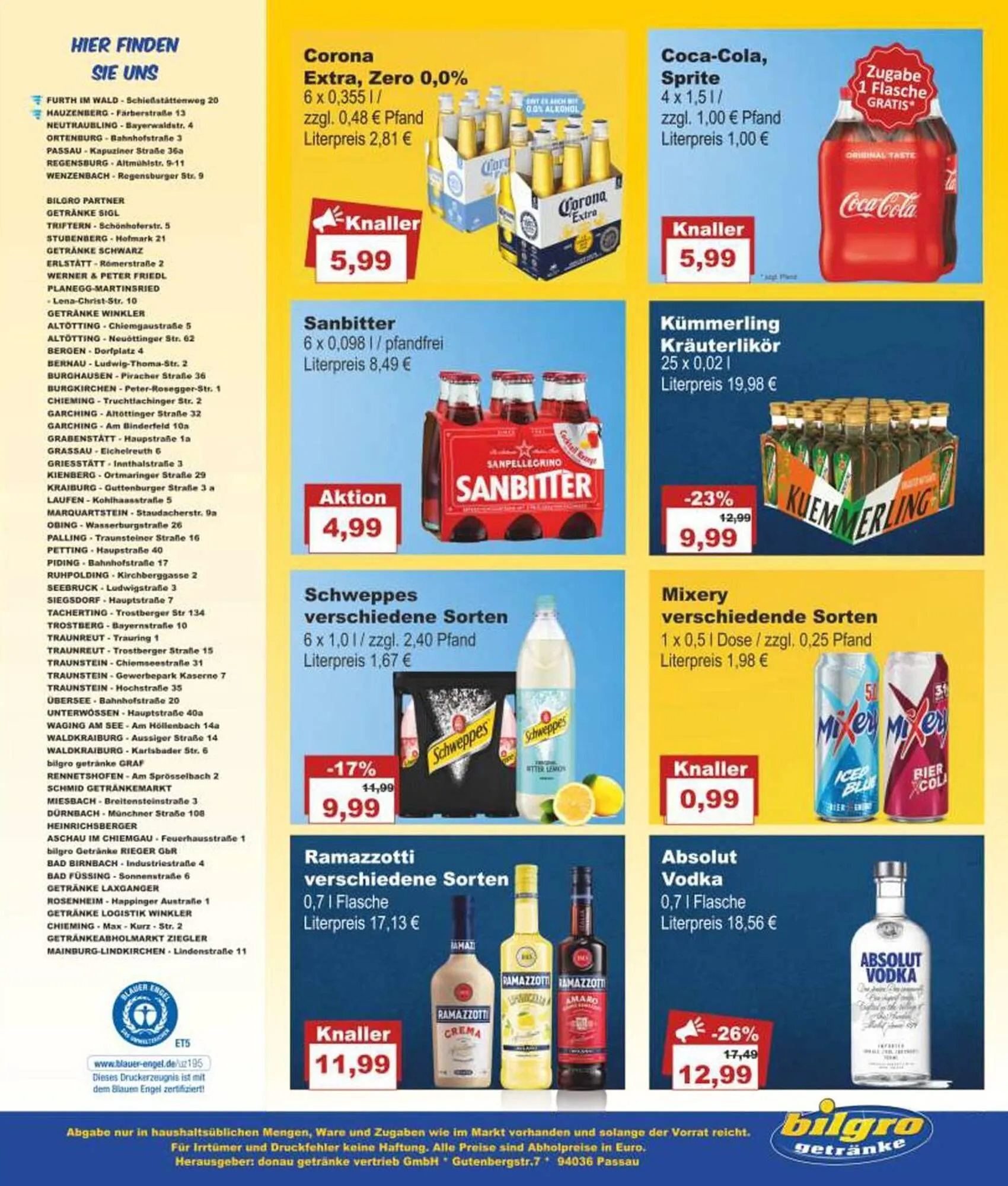 Bilgro Prospekt von 21. Oktober bis 4. November 2025 - Prospekt seite 8