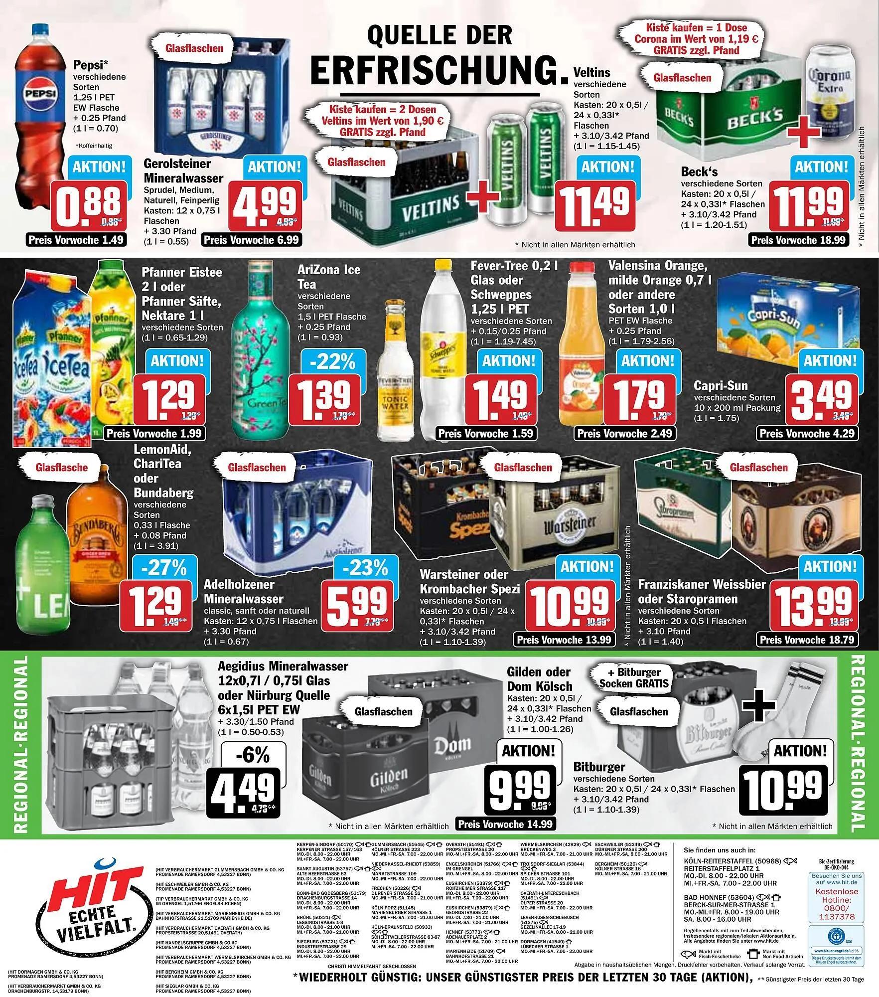 Hit Prospekt von 26. Mai bis 31. Mai 2025 - Prospekt seite 44