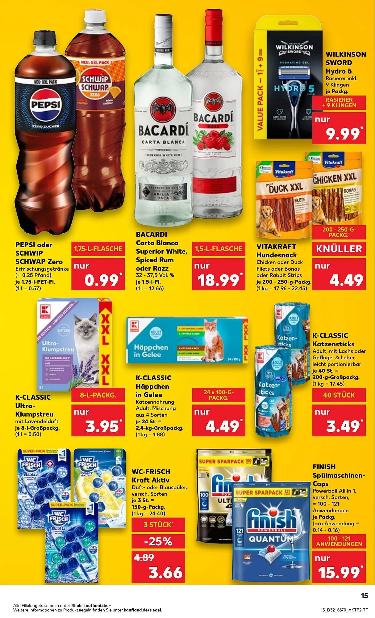Kaufland Prospekt von 7. August bis 13. August 2025 - Prospekt seite 15