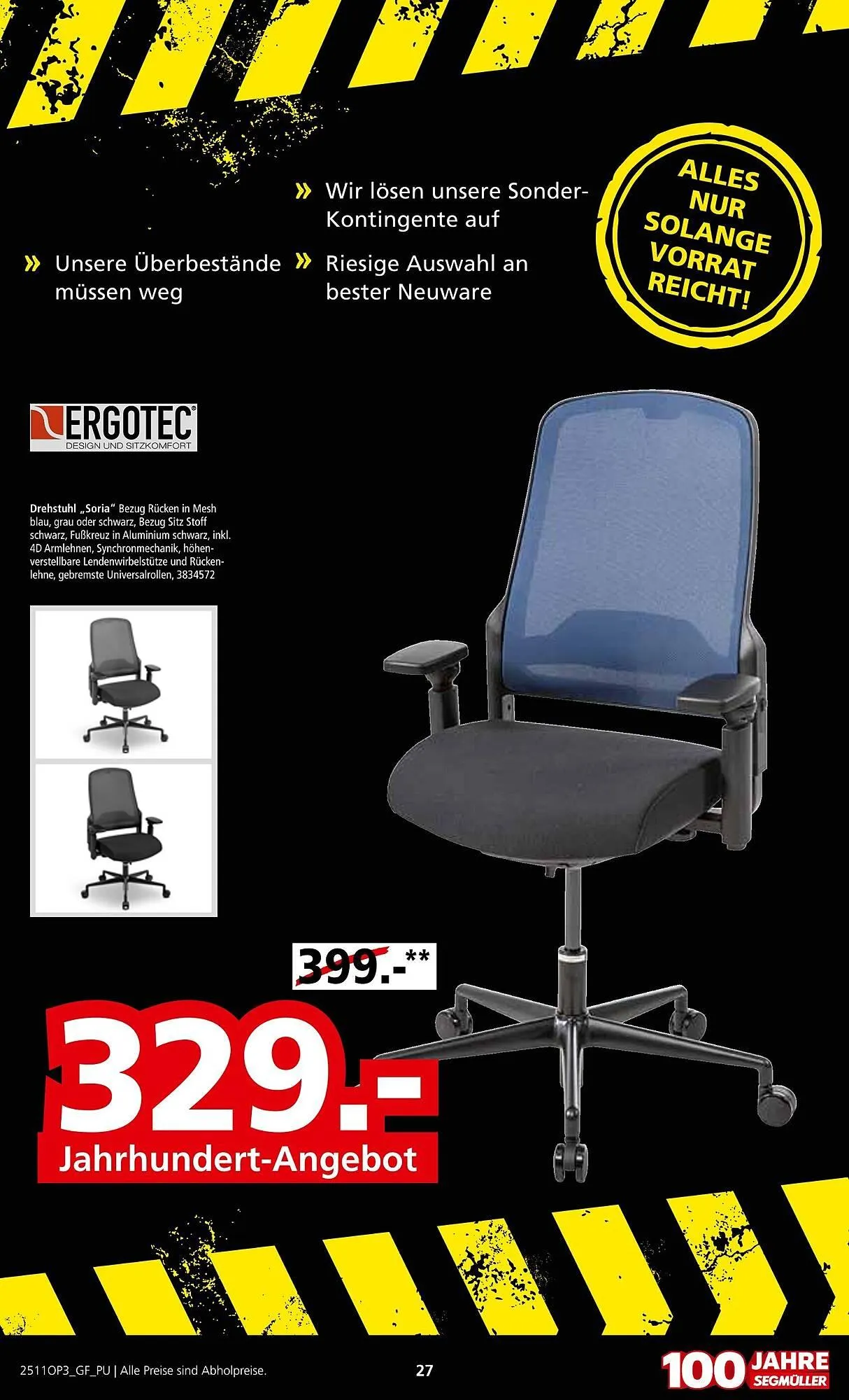 Segmüller Prospekt von 22. November bis 14. Dezember 2025 - Prospekt seite 27