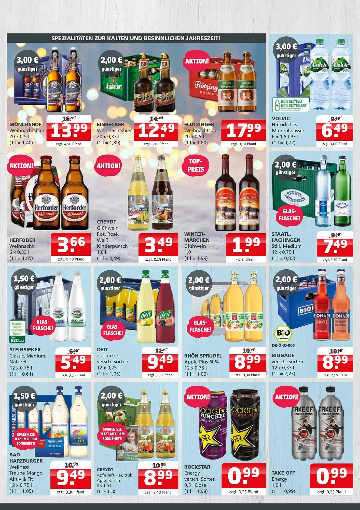 Getränke Quelle Prospekt von 23. November bis 6. Dezember 2025 - Prospekt seite 3