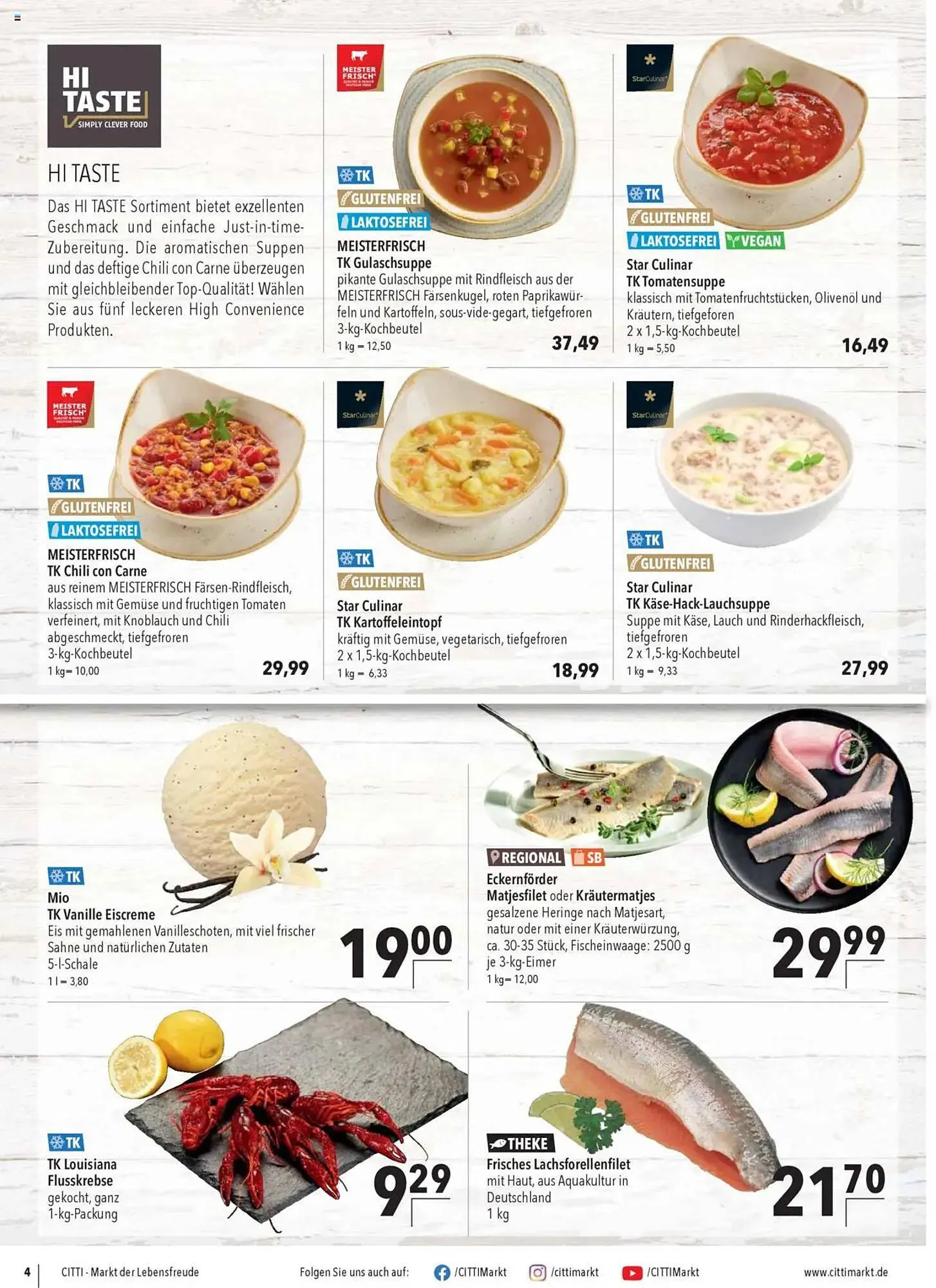 CITTI Markt Prospekt von 7. Mai bis 20. Mai 2025 - Prospekt seite 4