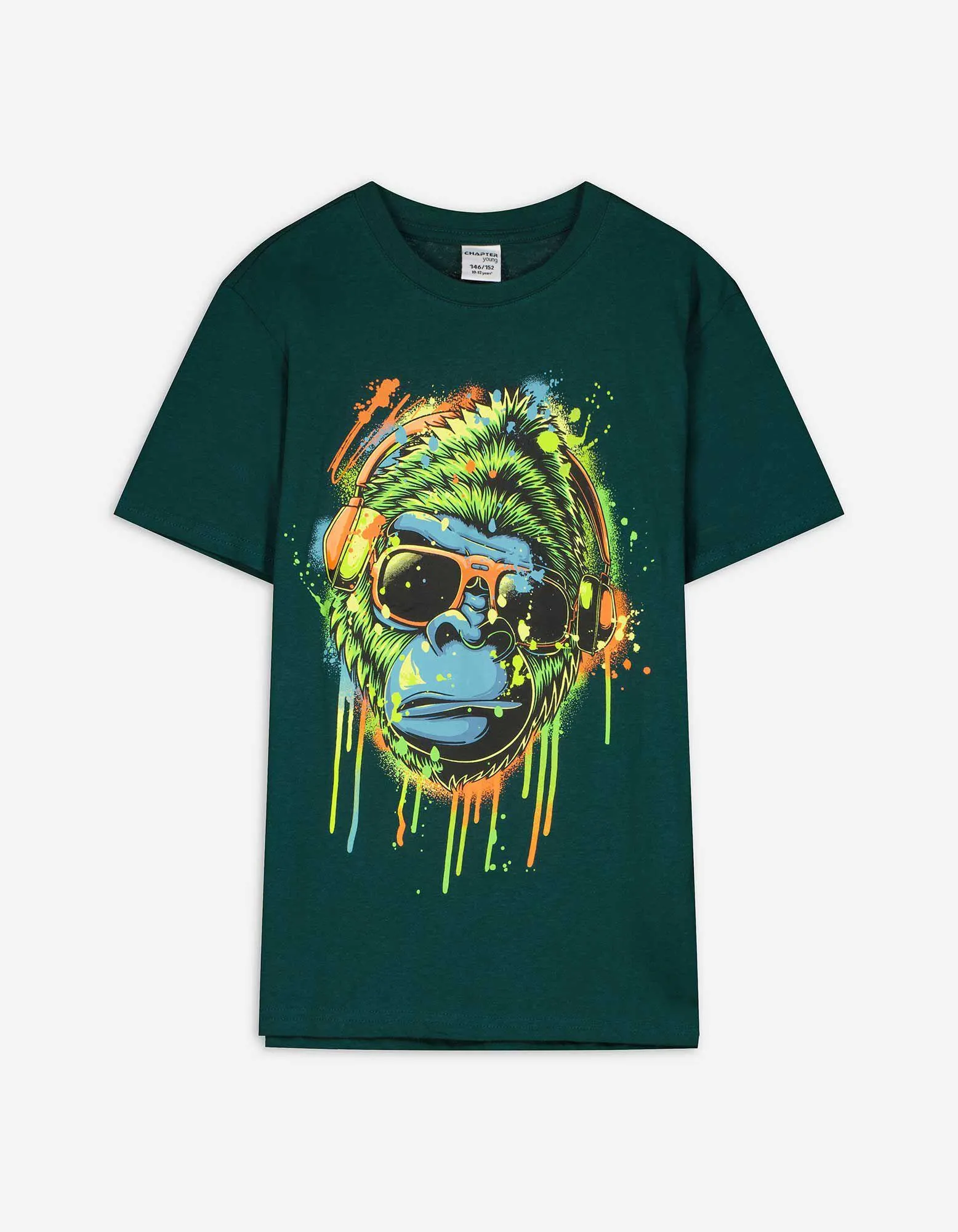 T-shirt - Stampa frontale - verde scuro