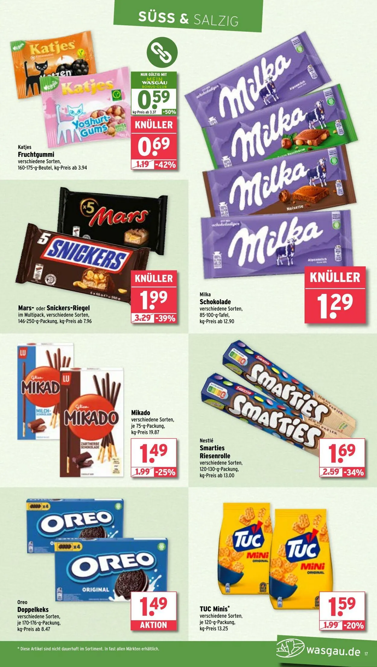 Wasgau von 19. Mai bis 24. Mai 2025 - Prospekt seite 17