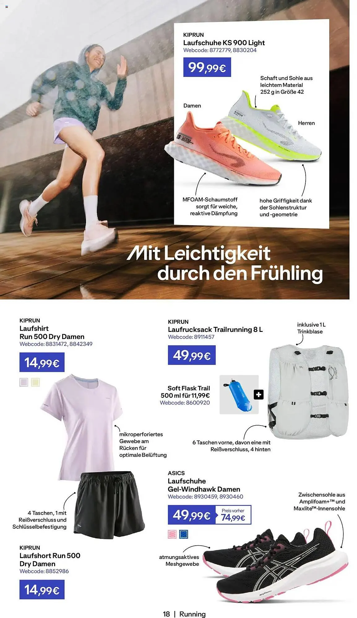 Decathlon Prospekt von 27. März bis 27. April 2025 - Prospekt seite 18
