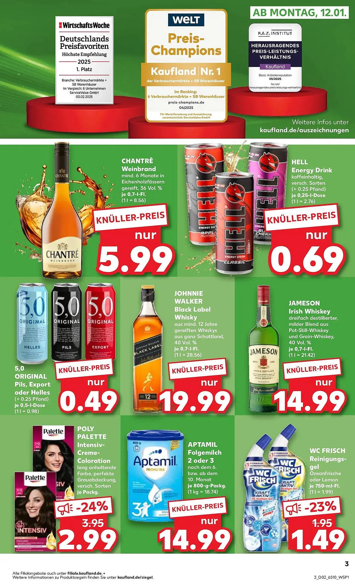 Kaufland Prospekt von 11. Januar bis 14. Januar 2026 - Prospekt seite 3