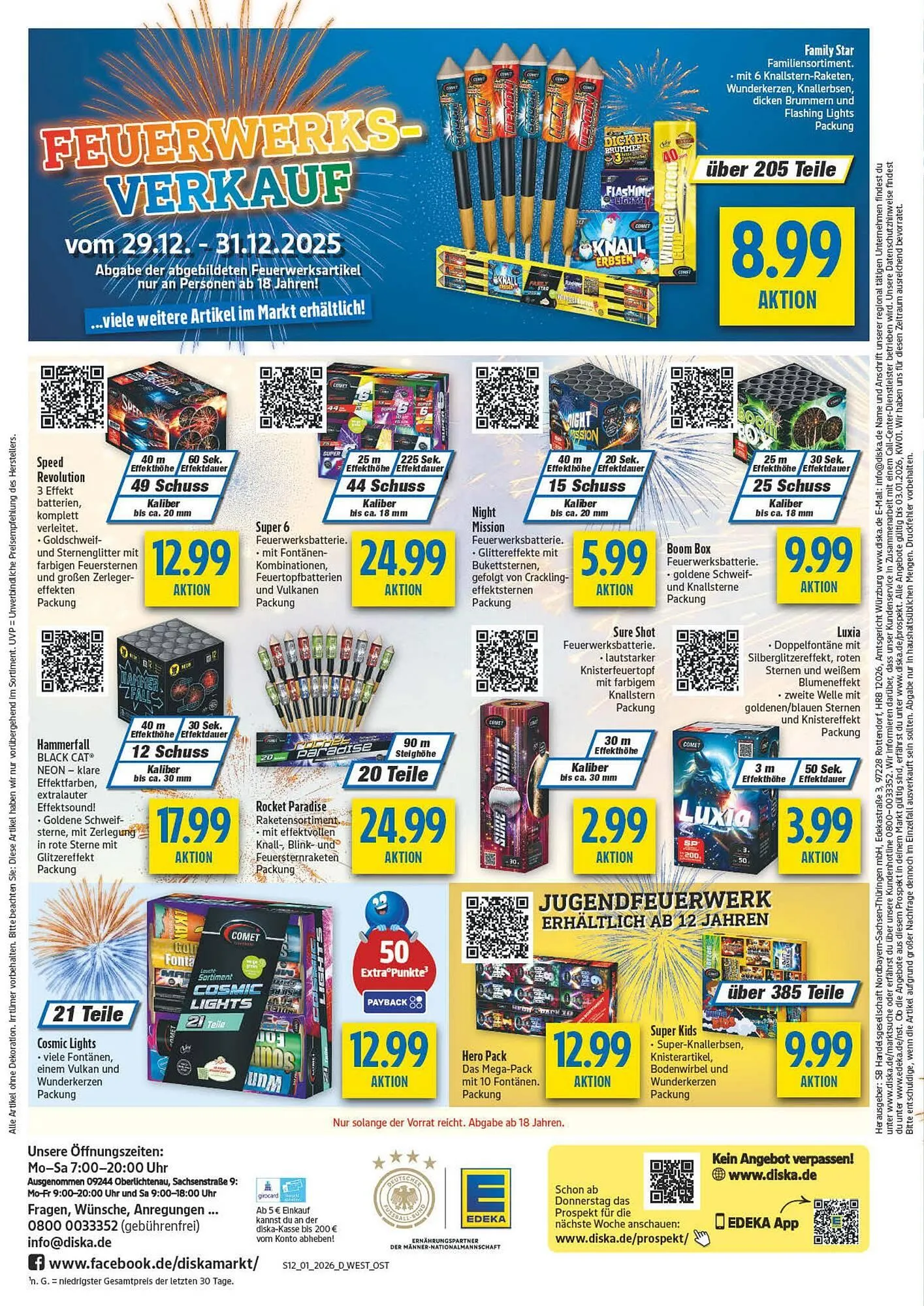 Diska Prospekt von 29. Dezember bis 3. Januar 2026 - Prospekt seite 12