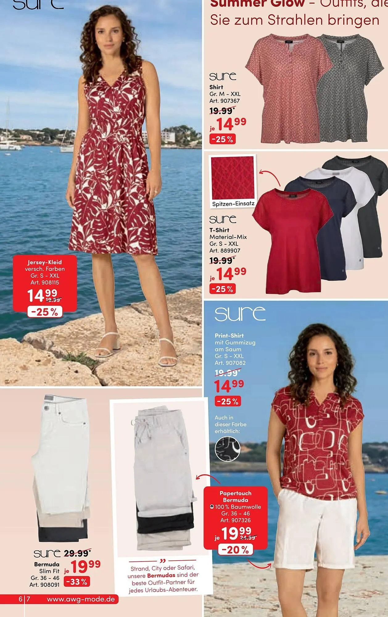 AWG Mode Prospekt von 28. Juni bis 13. Juli 2025 - Prospekt seite 6