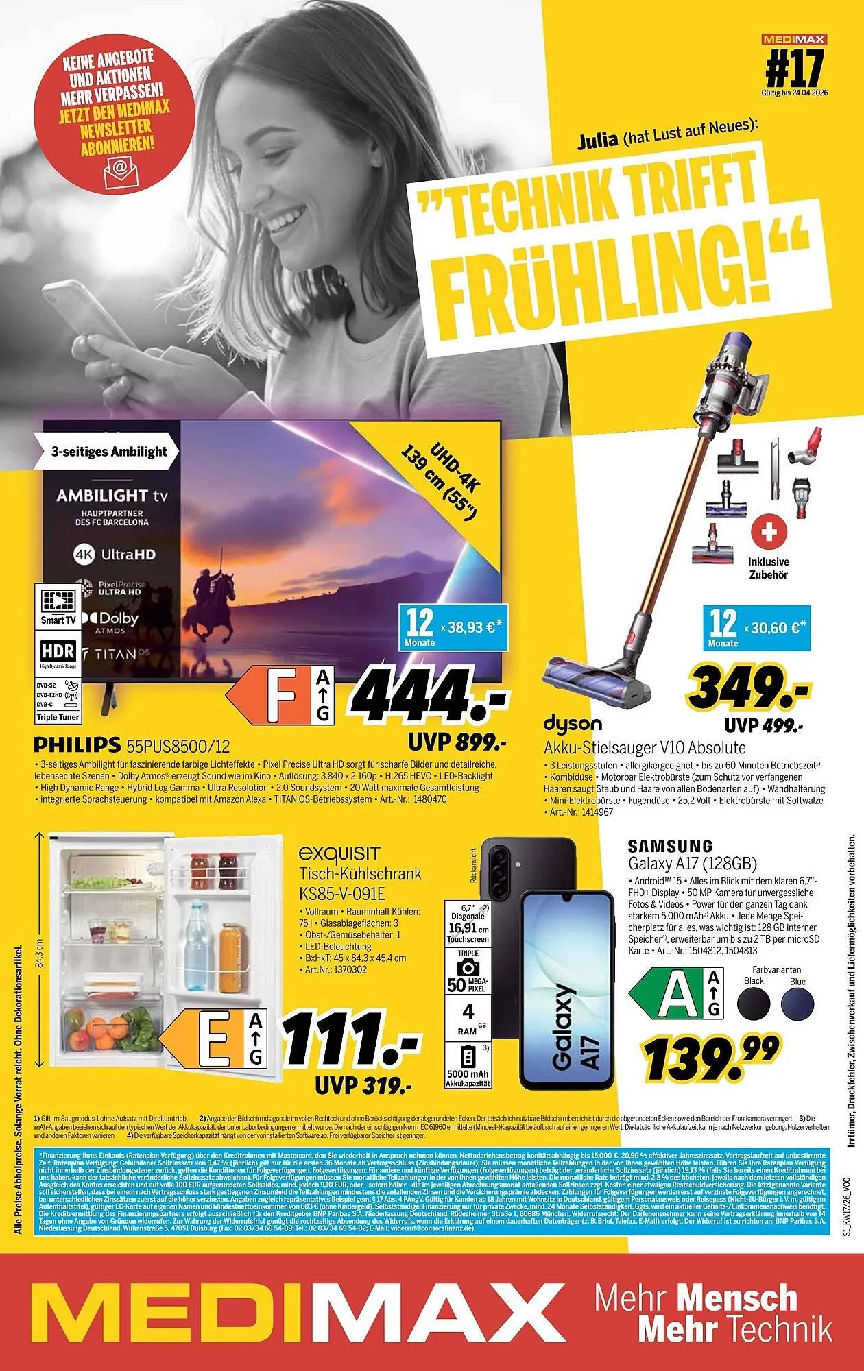 MEDIMAX Prospekt von 18. April bis 24. April 2026 - Prospekt seite 1