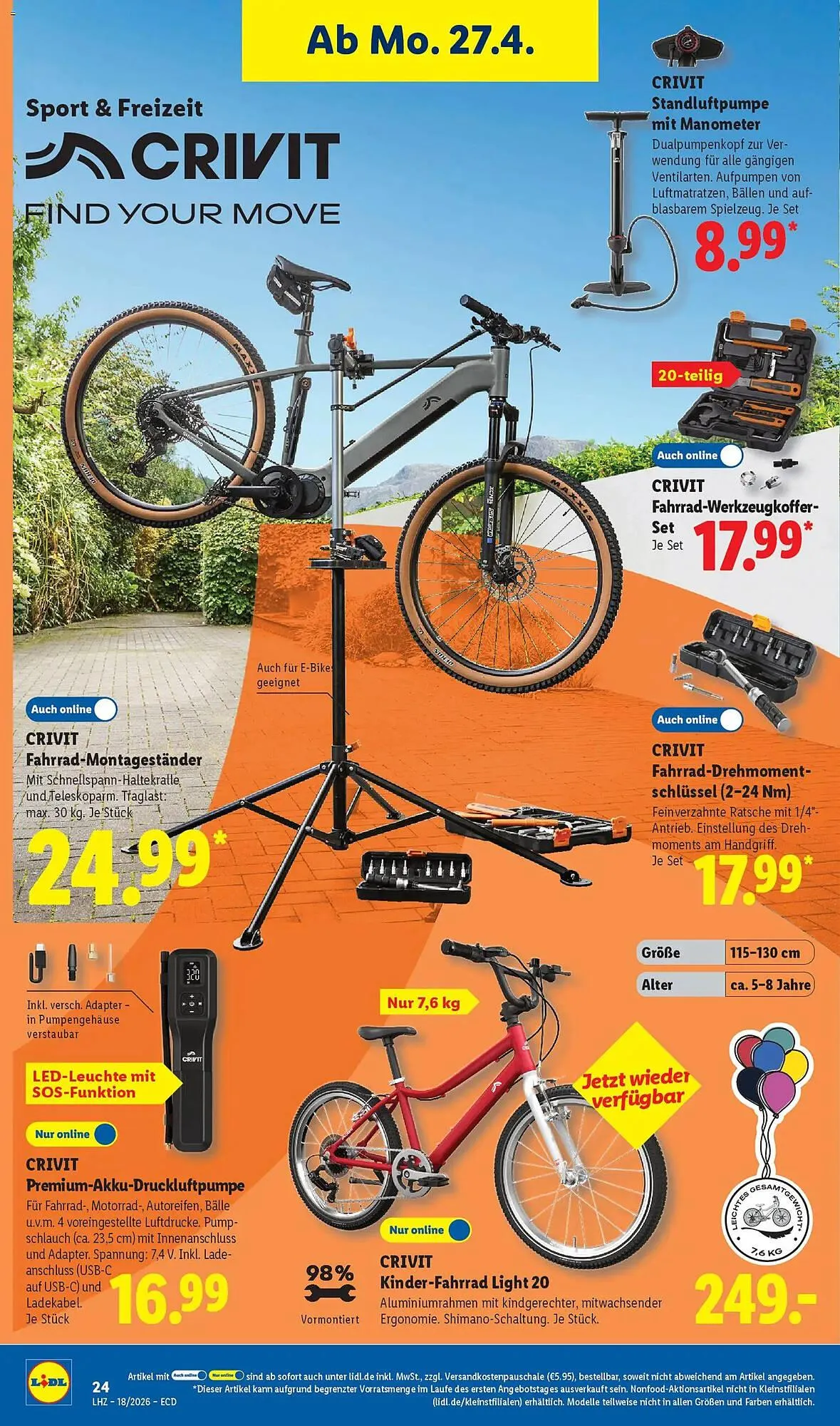 Lidl Prospekt von 27. April bis 2. Mai 2026 - Prospekt seite 18