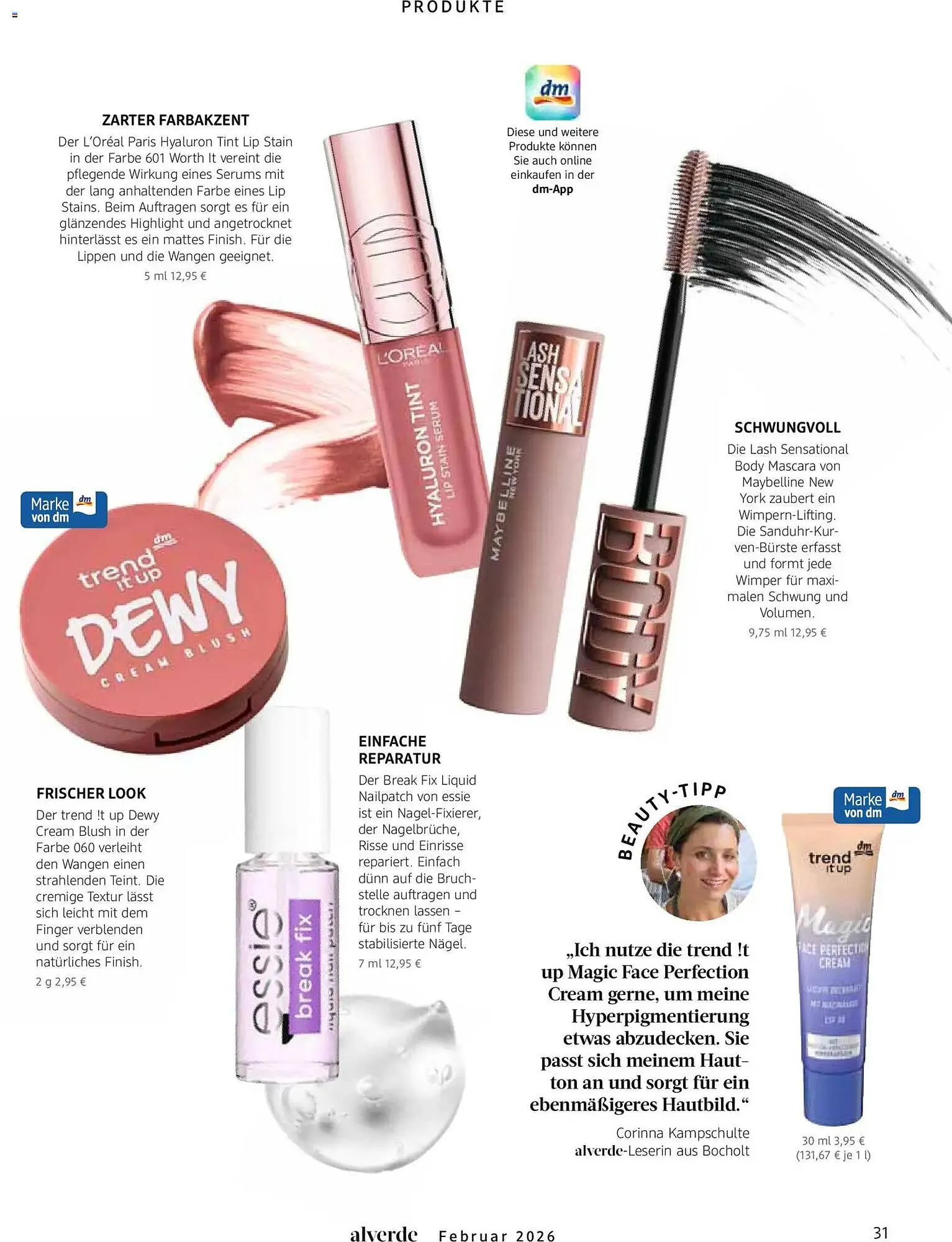 Dm drogerie Magazin von 1. Februar bis 28. Februar 2026 - Prospekt seite 31