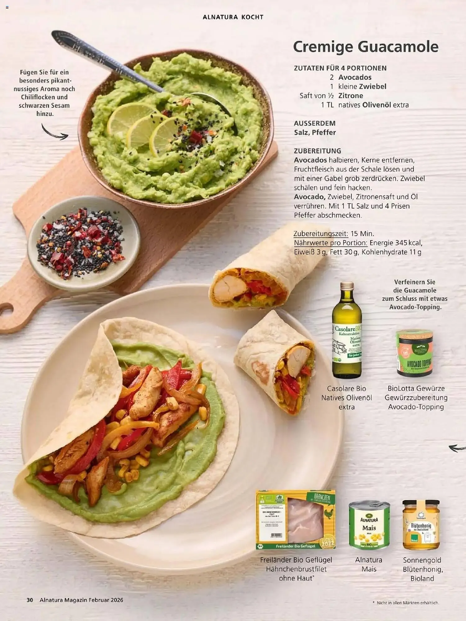 Alnatura Prospekt von 1. Februar bis 28. Februar 2026 - Prospekt seite 30