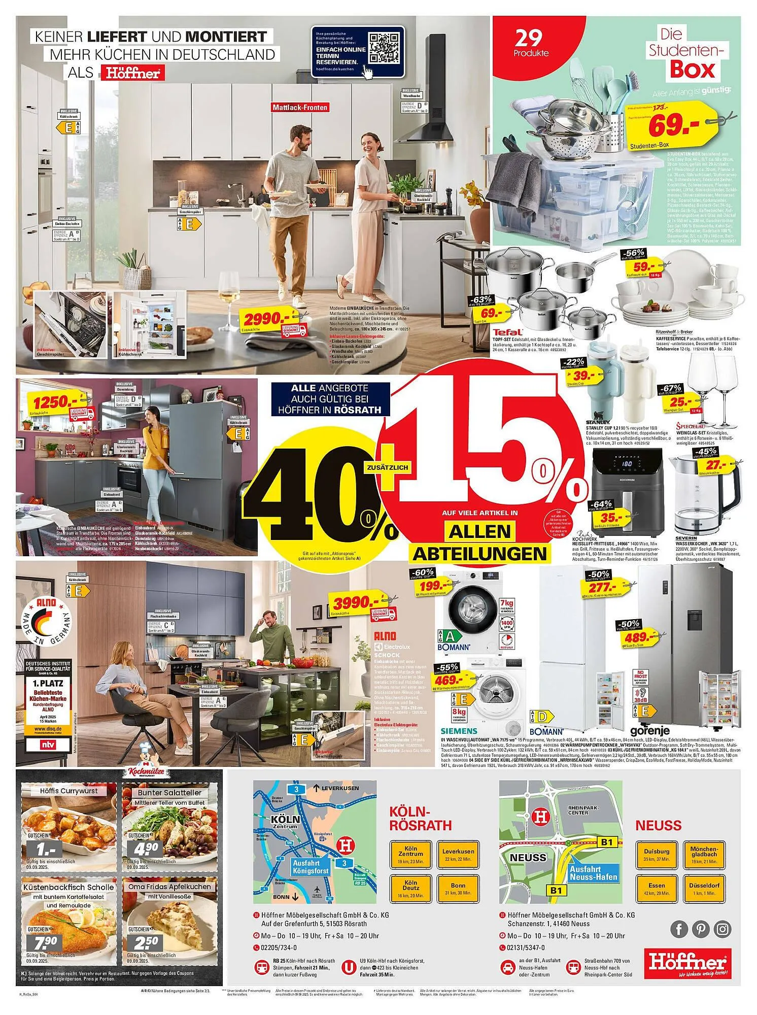 Höffner Prospekt von 28. August bis 9. September 2025 - Prospekt seite 4