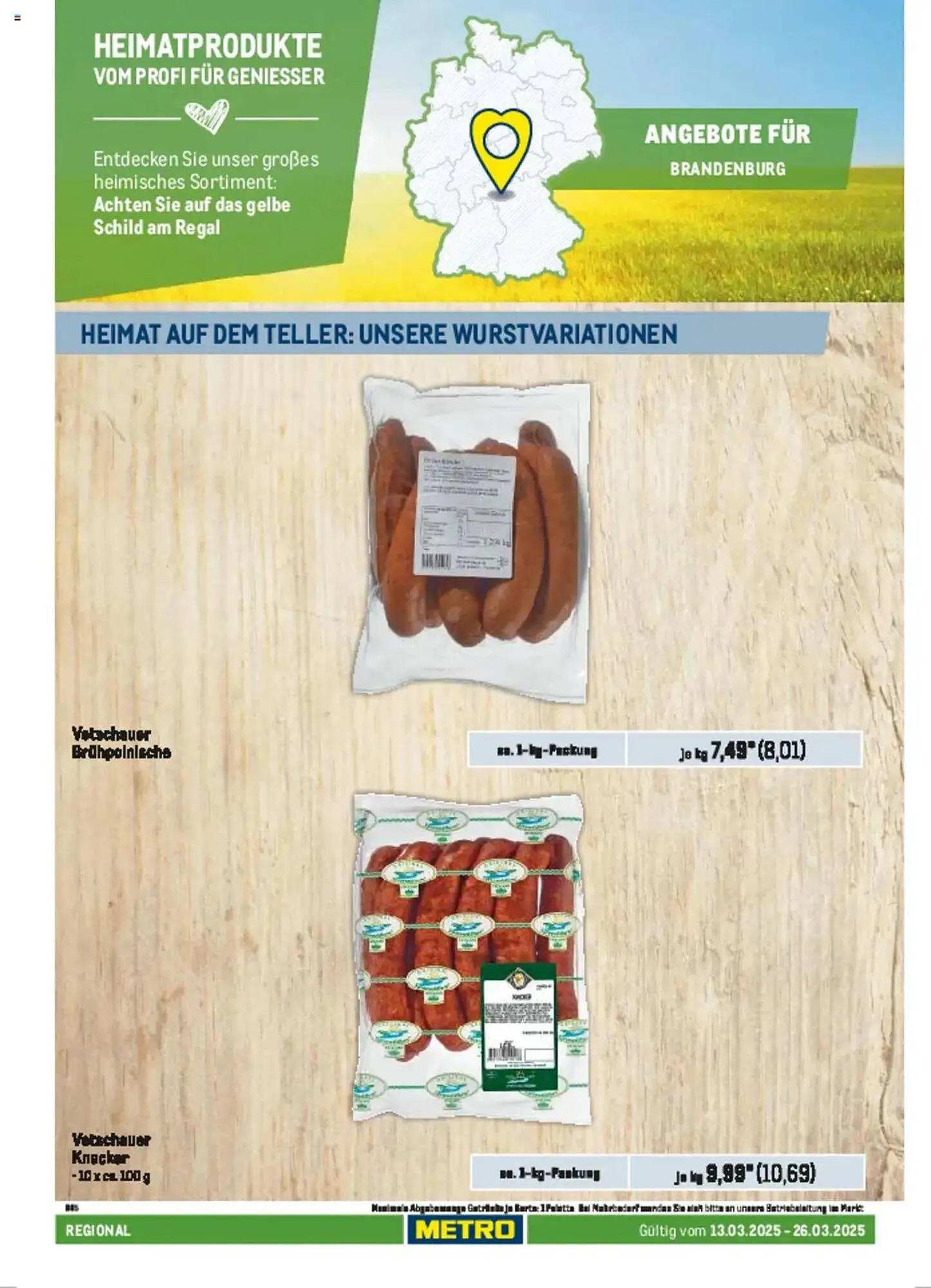 METRO Prospekt von 13. März bis 26. März 2025 - Prospekt seite 58