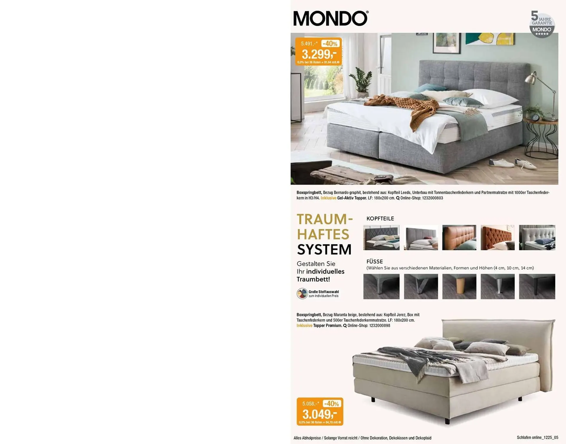 Opti Wohnwelt Prospekt von 5. Dezember bis 31. Januar 2026 - Prospekt seite 5