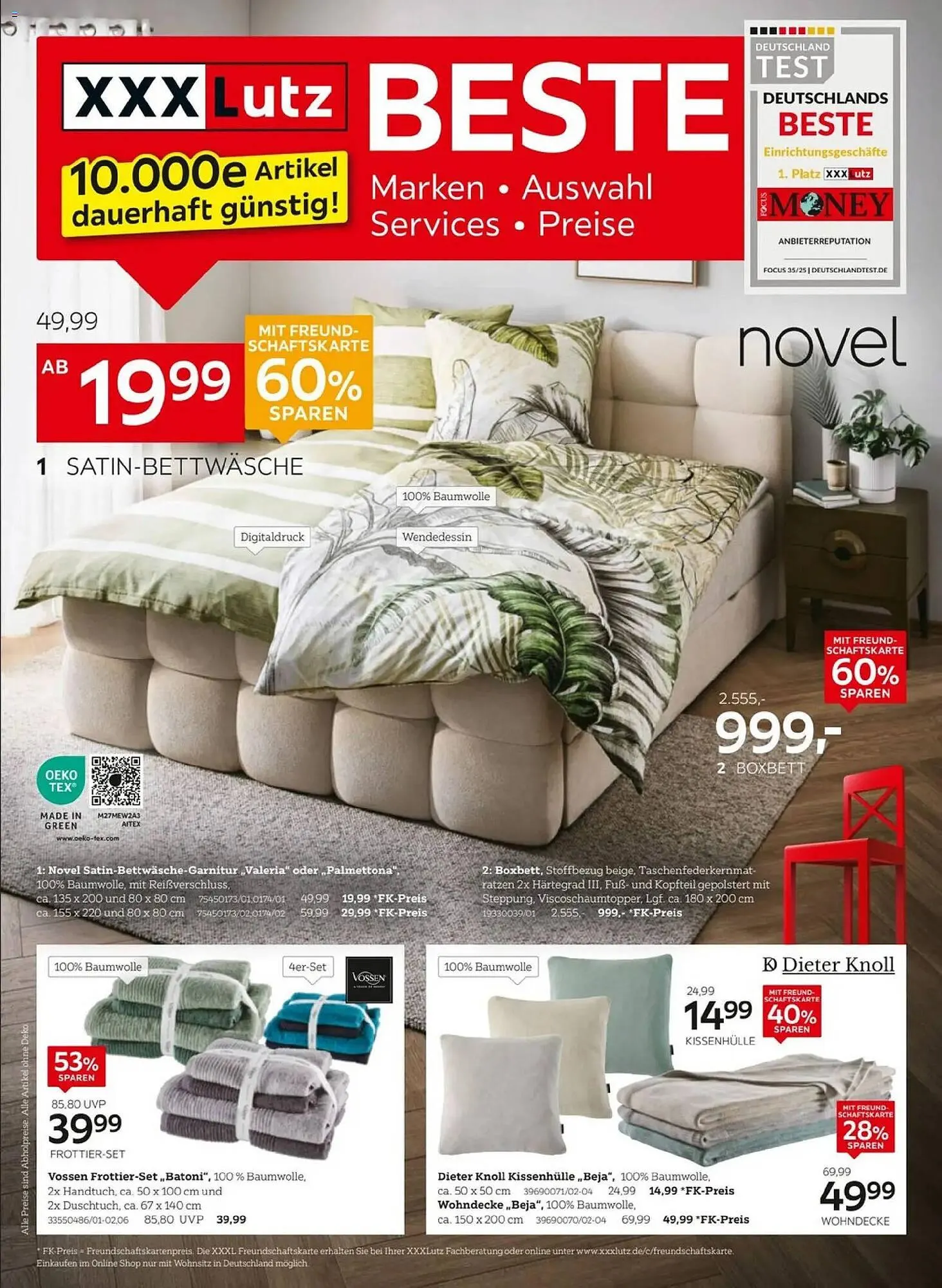 XXXLutz Prospekt von 11. April bis 2. Mai 2026 - Prospekt seite 1