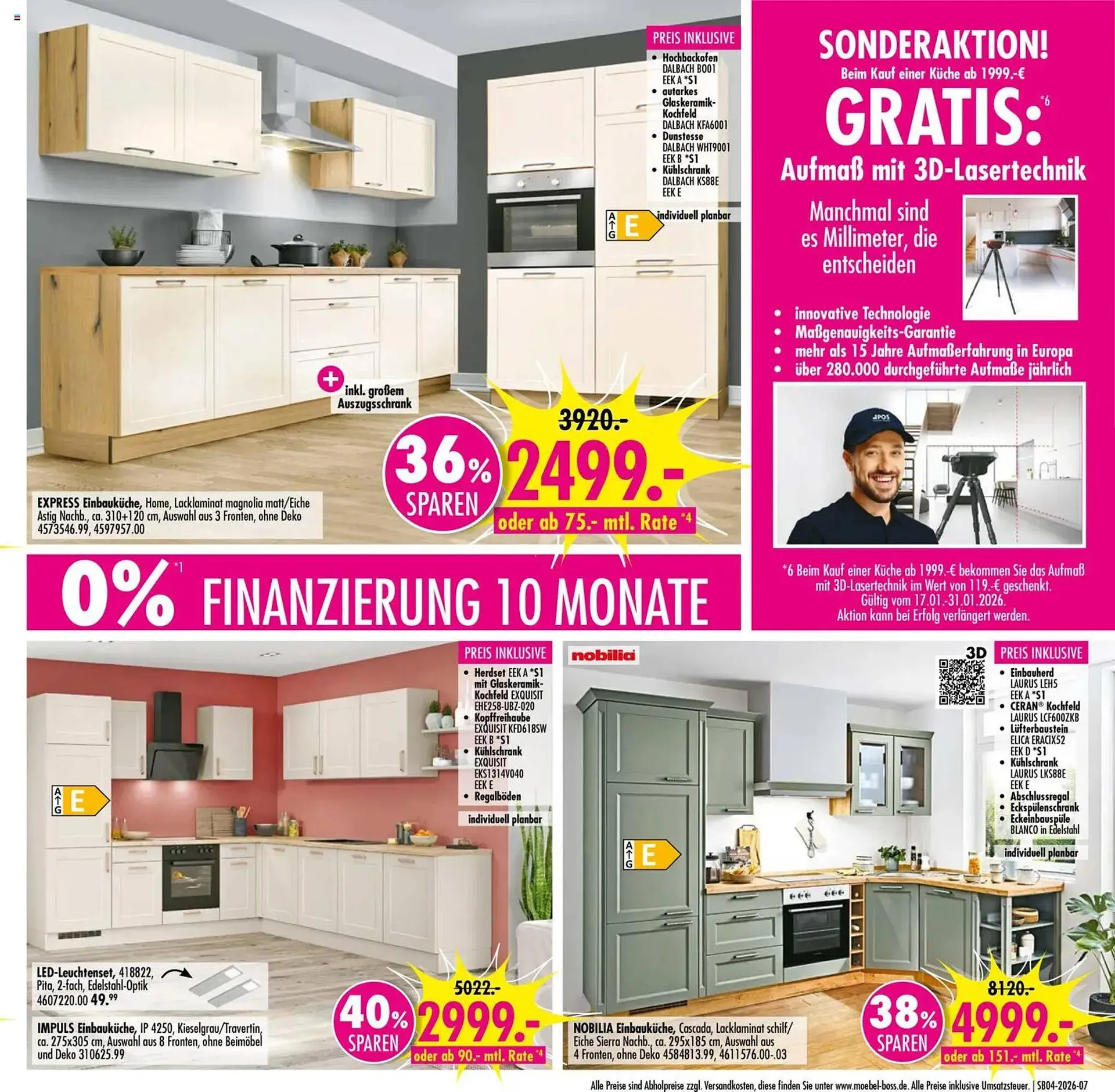 Möbel Boss Prospekt von 17. Januar bis 30. Januar 2026 - Prospekt seite 7