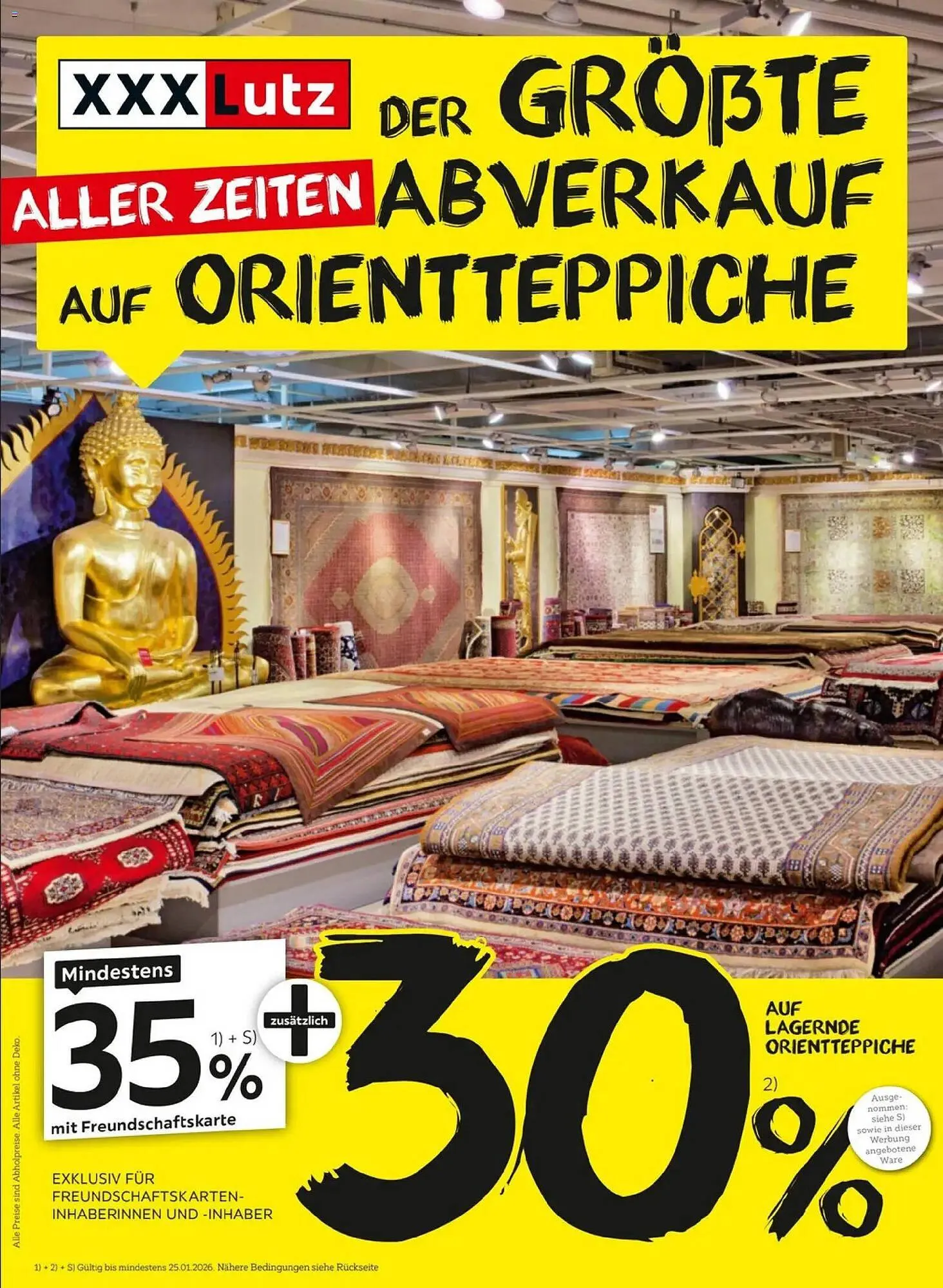 XXXLutz Prospekt von 4. Januar bis 25. Januar 2026 - Prospekt seite 1