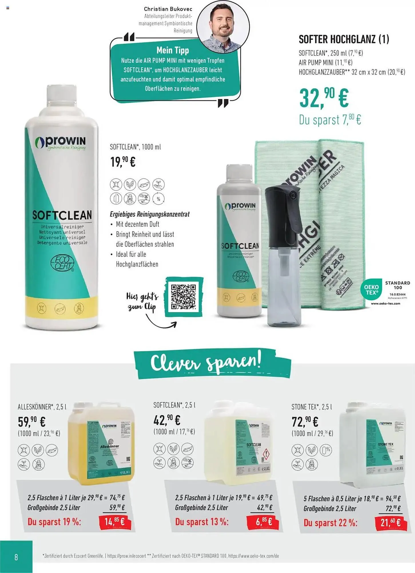 Prowin Prospekt von 1. Juli bis 31. Dezember 2025 - Prospekt seite 8