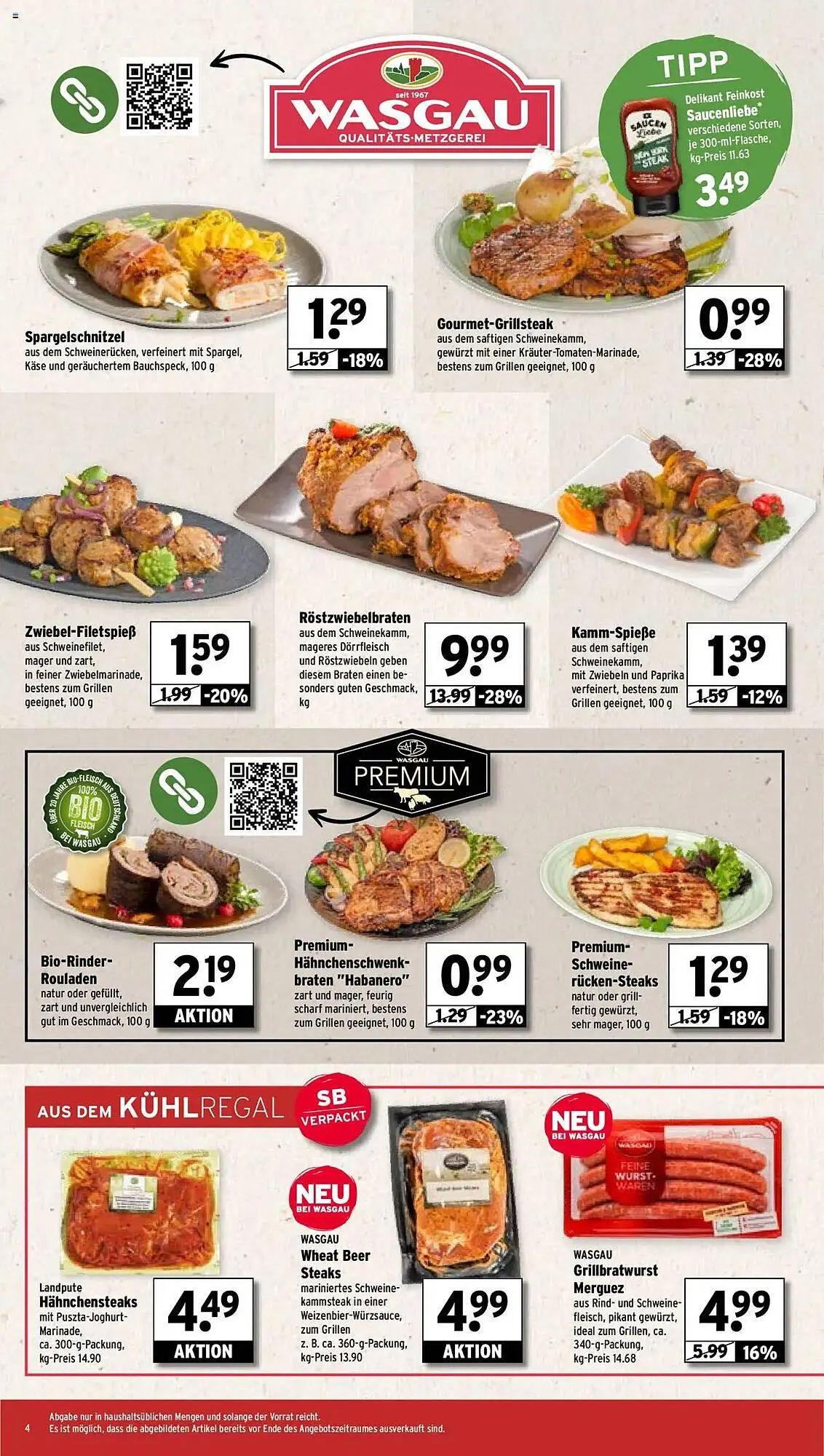 Wasgau Prospekt von 12. Mai bis 17. Mai 2025 - Prospekt seite 4