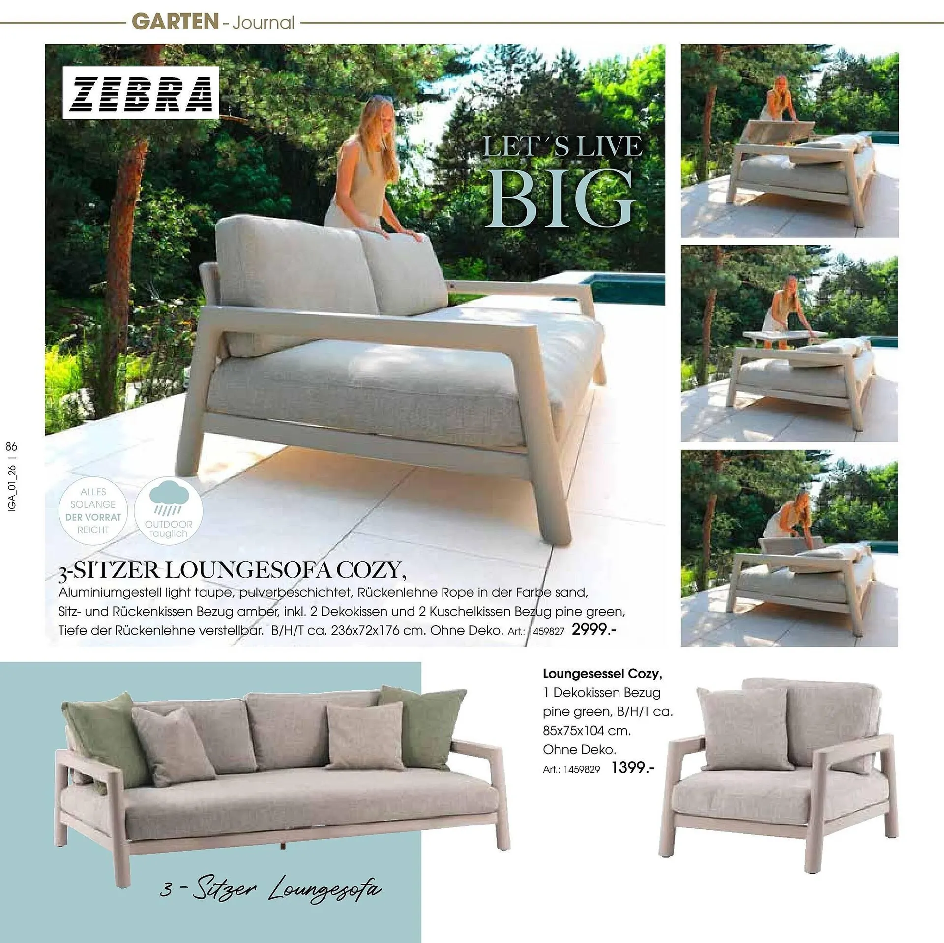 Zurbrüggen Prospekt von 17. März bis 31. August 2026 - Prospekt seite 86