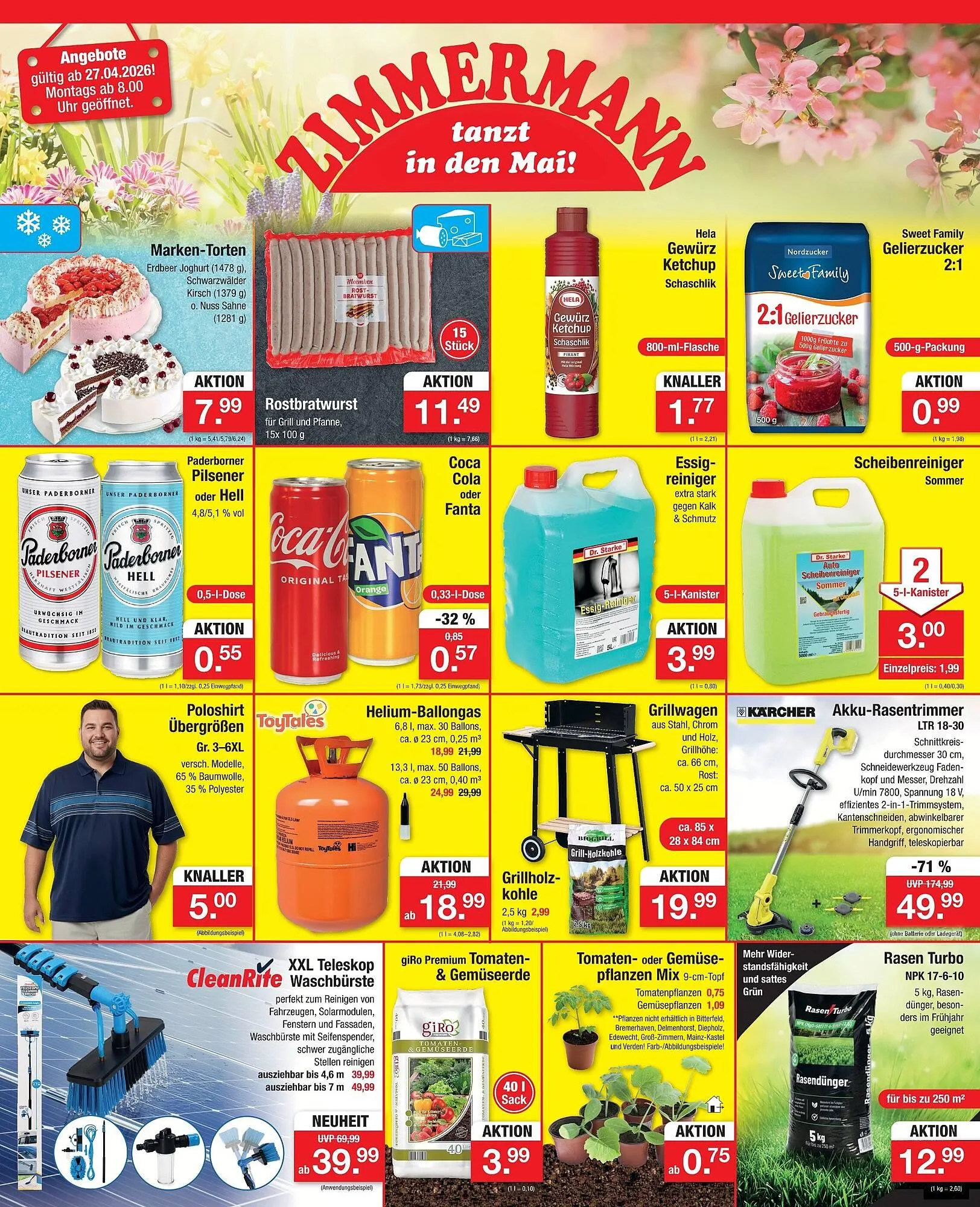 Zimmermann Prospekt von 27. April bis 2. Mai 2026 - Prospekt seite 1