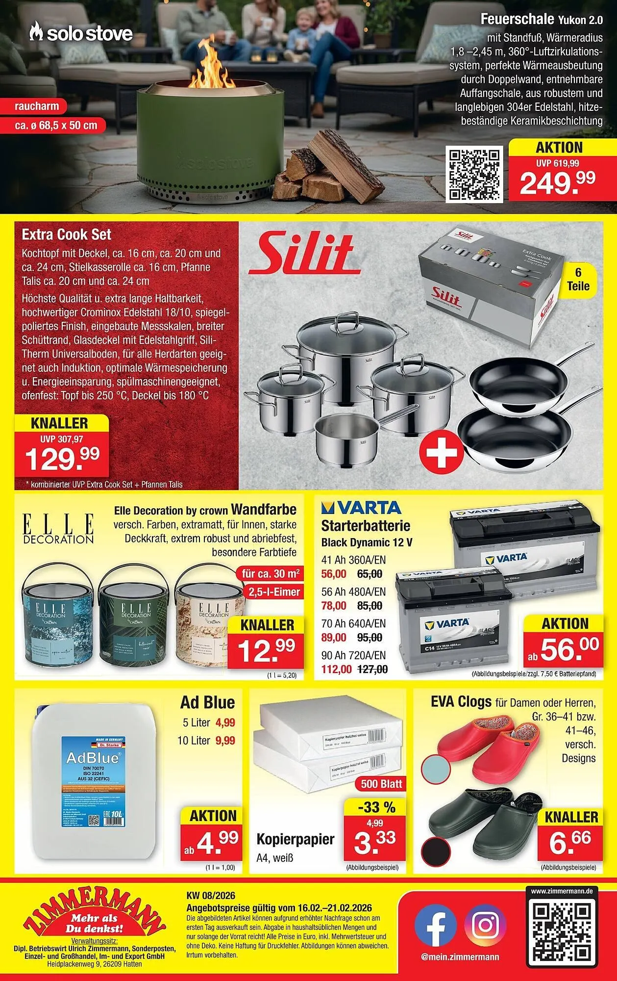 Zimmermann Prospekt von 16. Februar bis 21. Februar 2026 - Prospekt seite 10