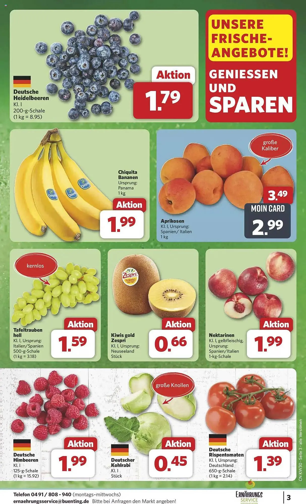 Combi Prospekt von 21. Juli bis 26. Juli 2025 - Prospekt seite 3