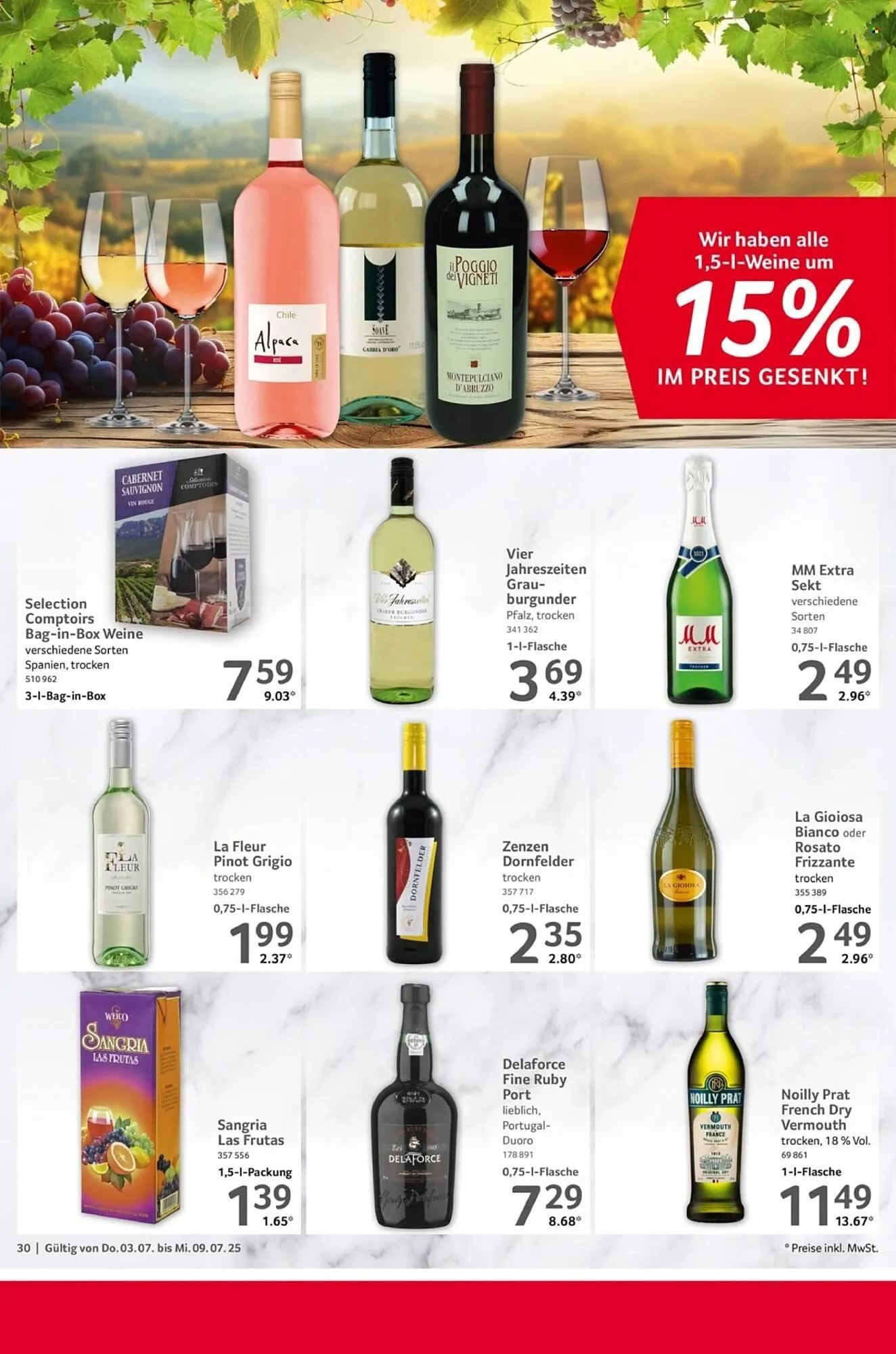 Selgros Prospekt von 3. Juli bis 9. Juli 2025 - Prospekt seite 30