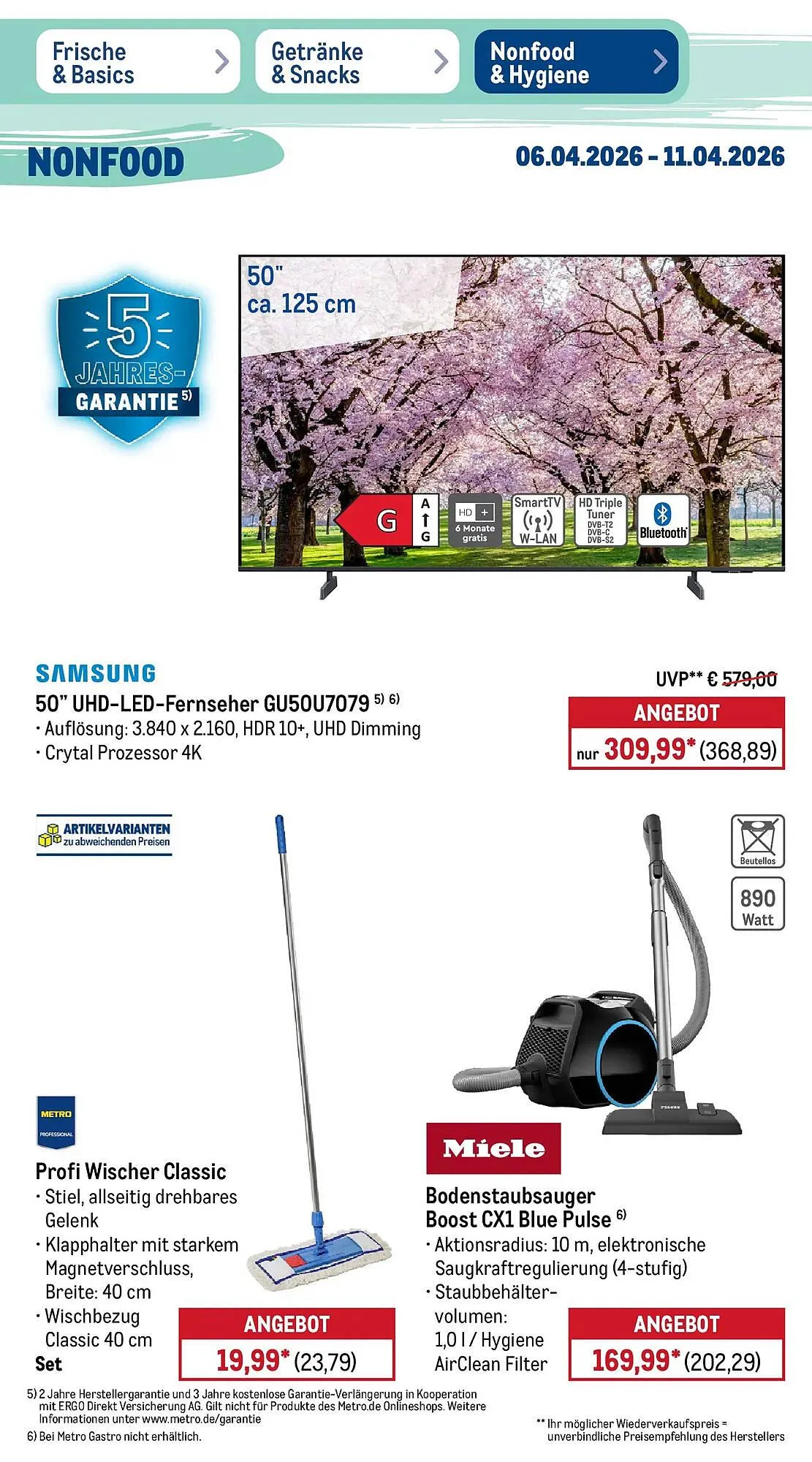 METRO Prospekt von 5. April bis 11. April 2026 - Prospekt seite 43