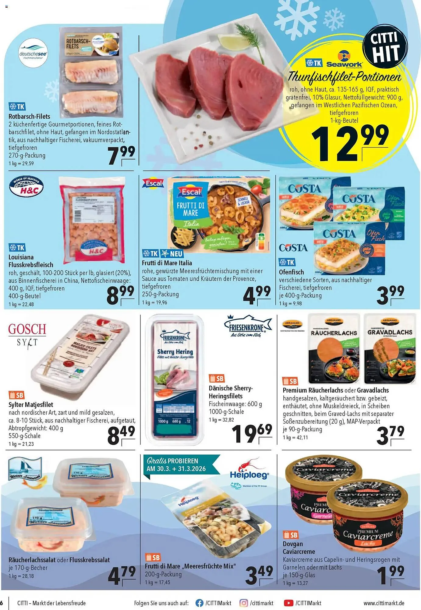 CITTI Markt Prospekt von 25. März bis 31. März 2026 - Prospekt seite 6