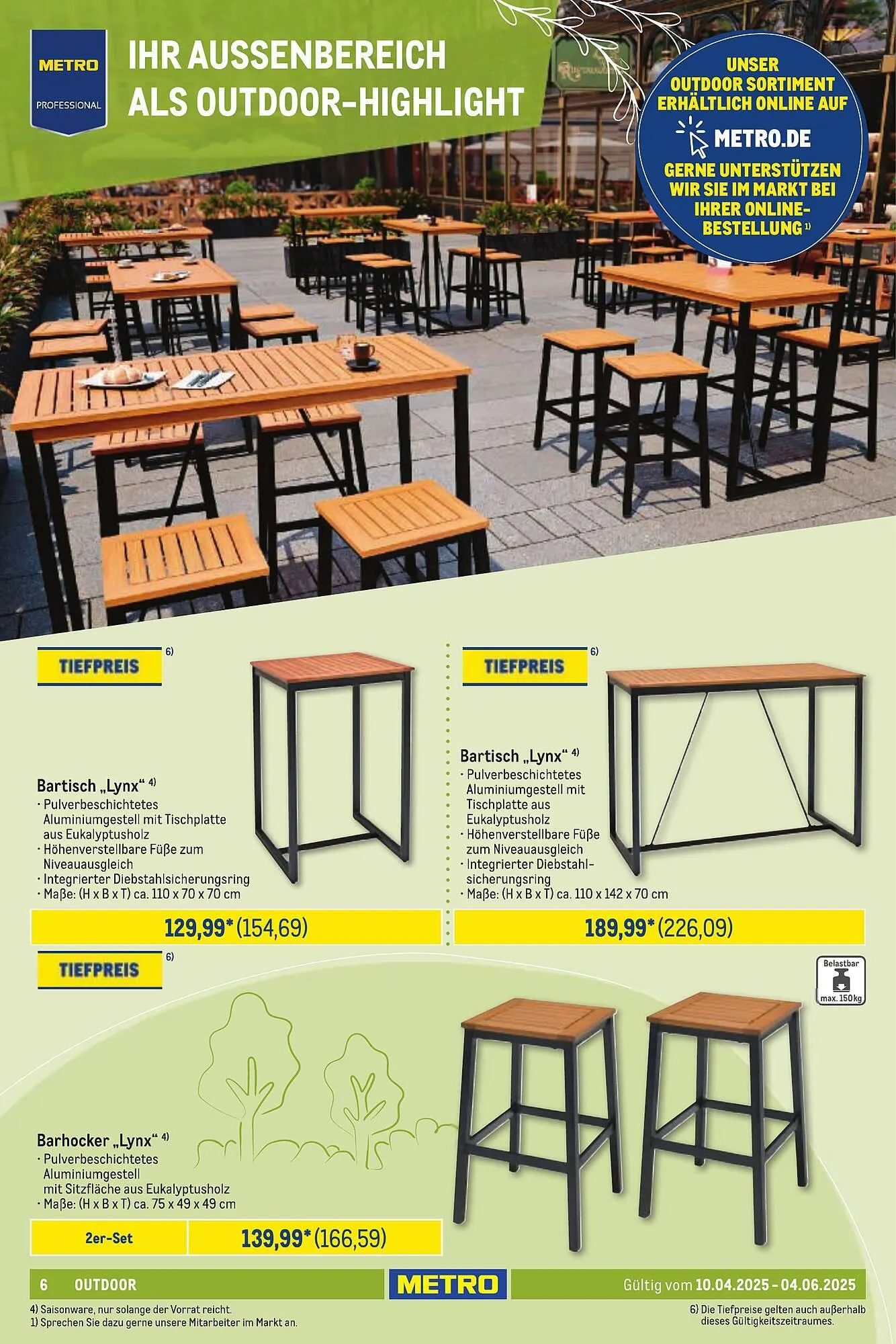 METRO Prospekt von 10. April bis 6. Juni 2025 - Prospekt seite 6