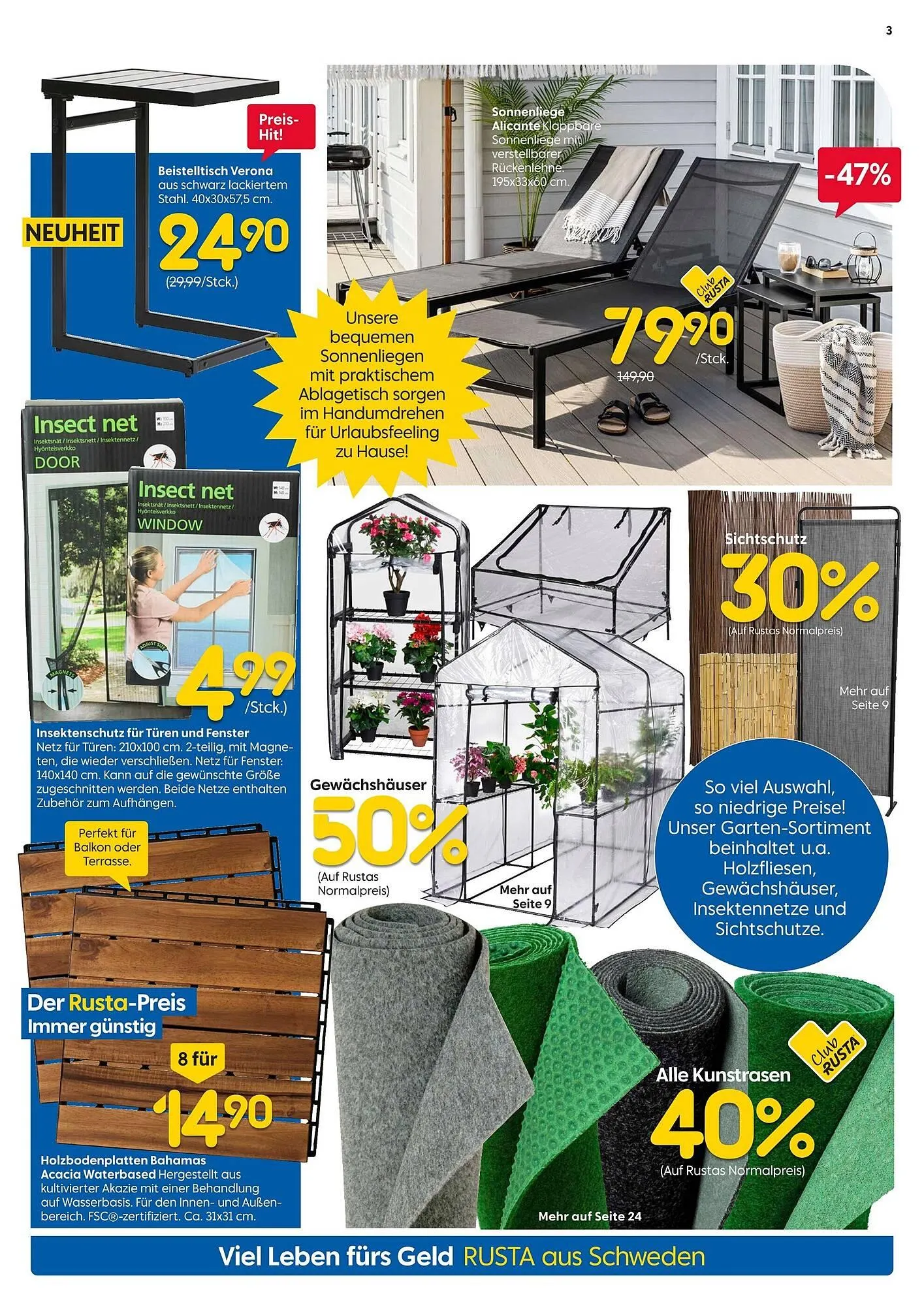 Rusta Prospekt von 10. Mai bis 17. Mai 2025 - Prospekt seite 3