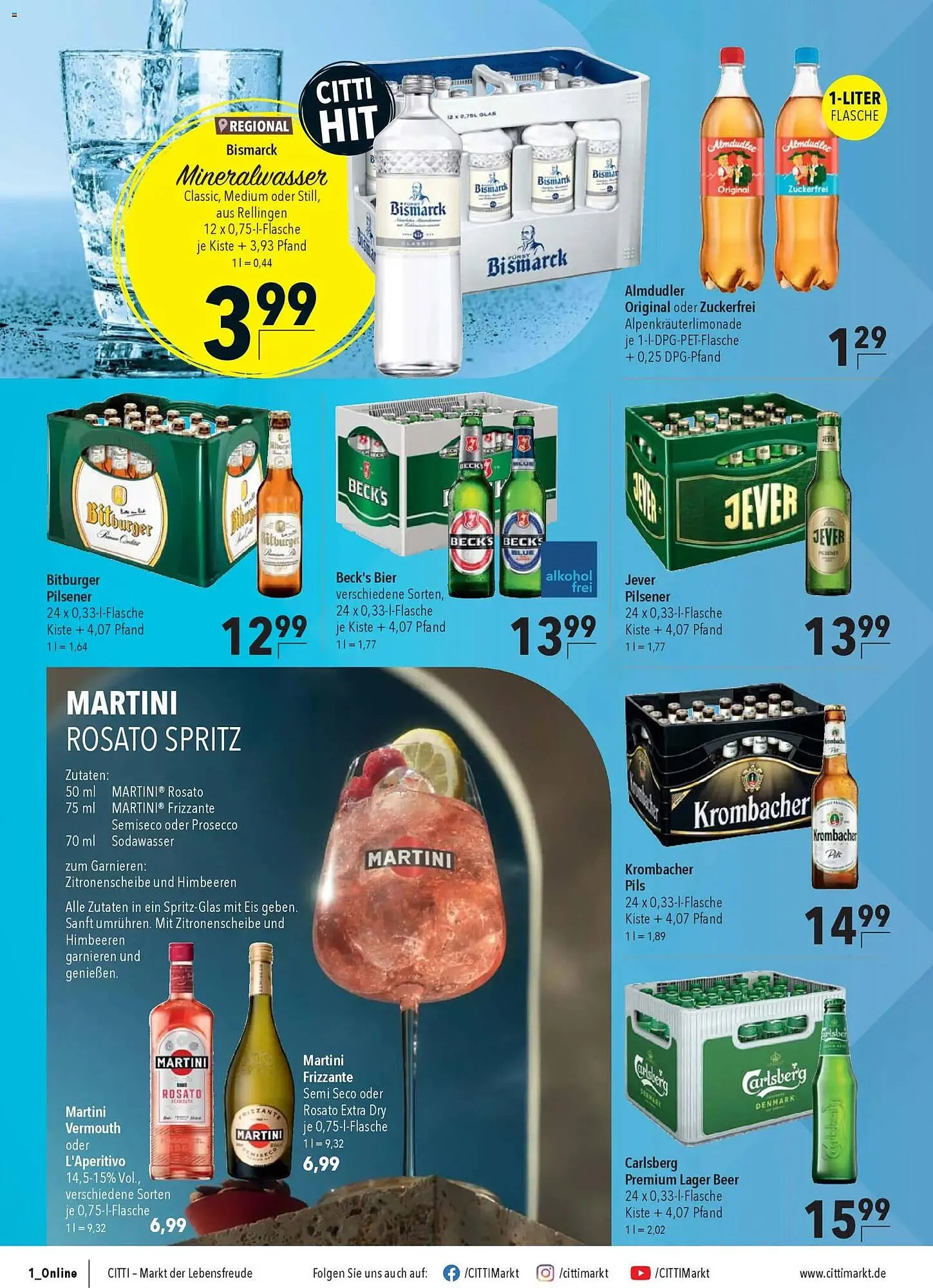 CITTI Markt Prospekt von 25. März bis 31. März 2026 - Prospekt seite 16