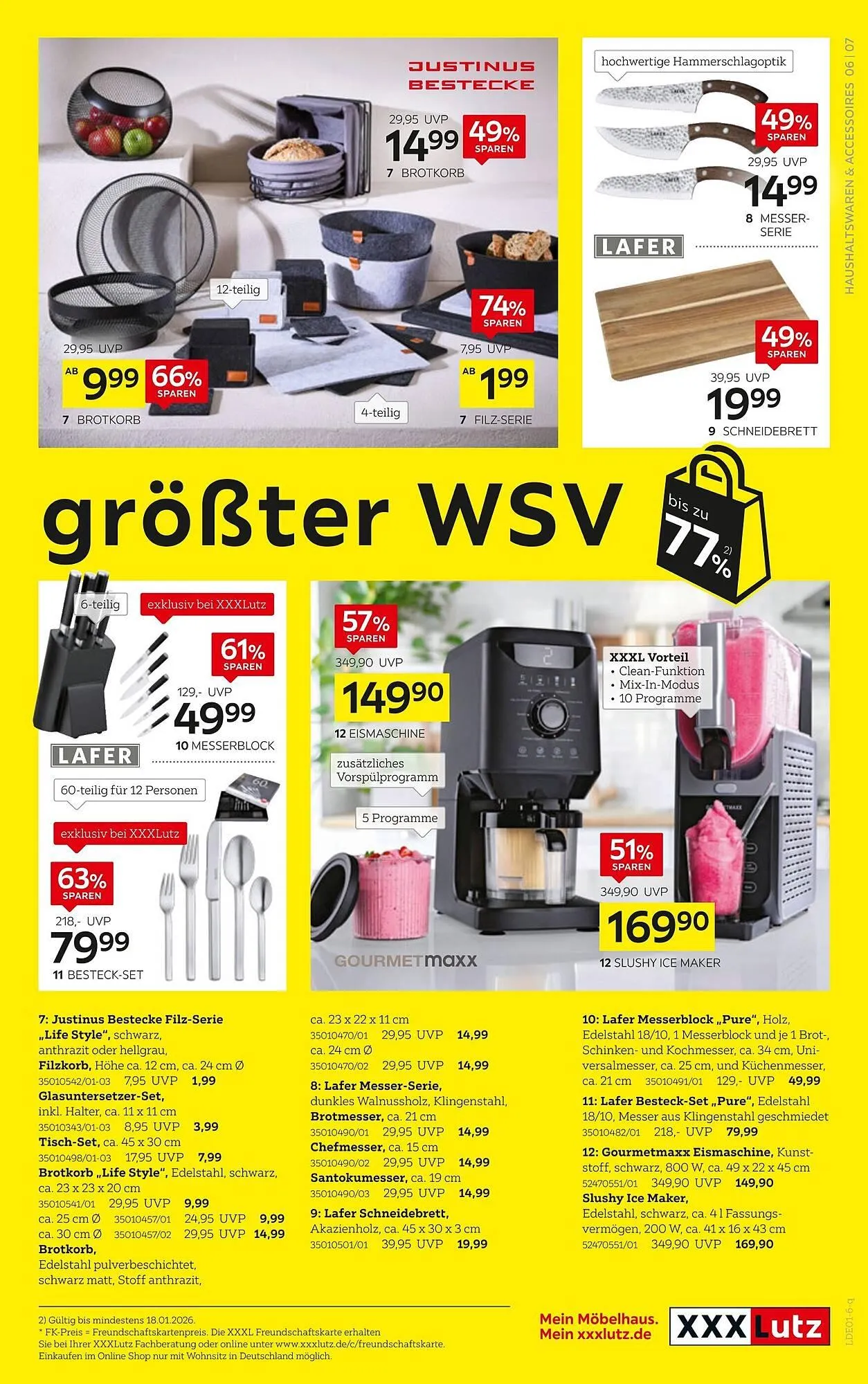 XXXLutz Prospekt von 2. Januar bis 11. Januar 2026 - Prospekt seite 7